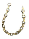14k Two Tone Diamond Bracelet