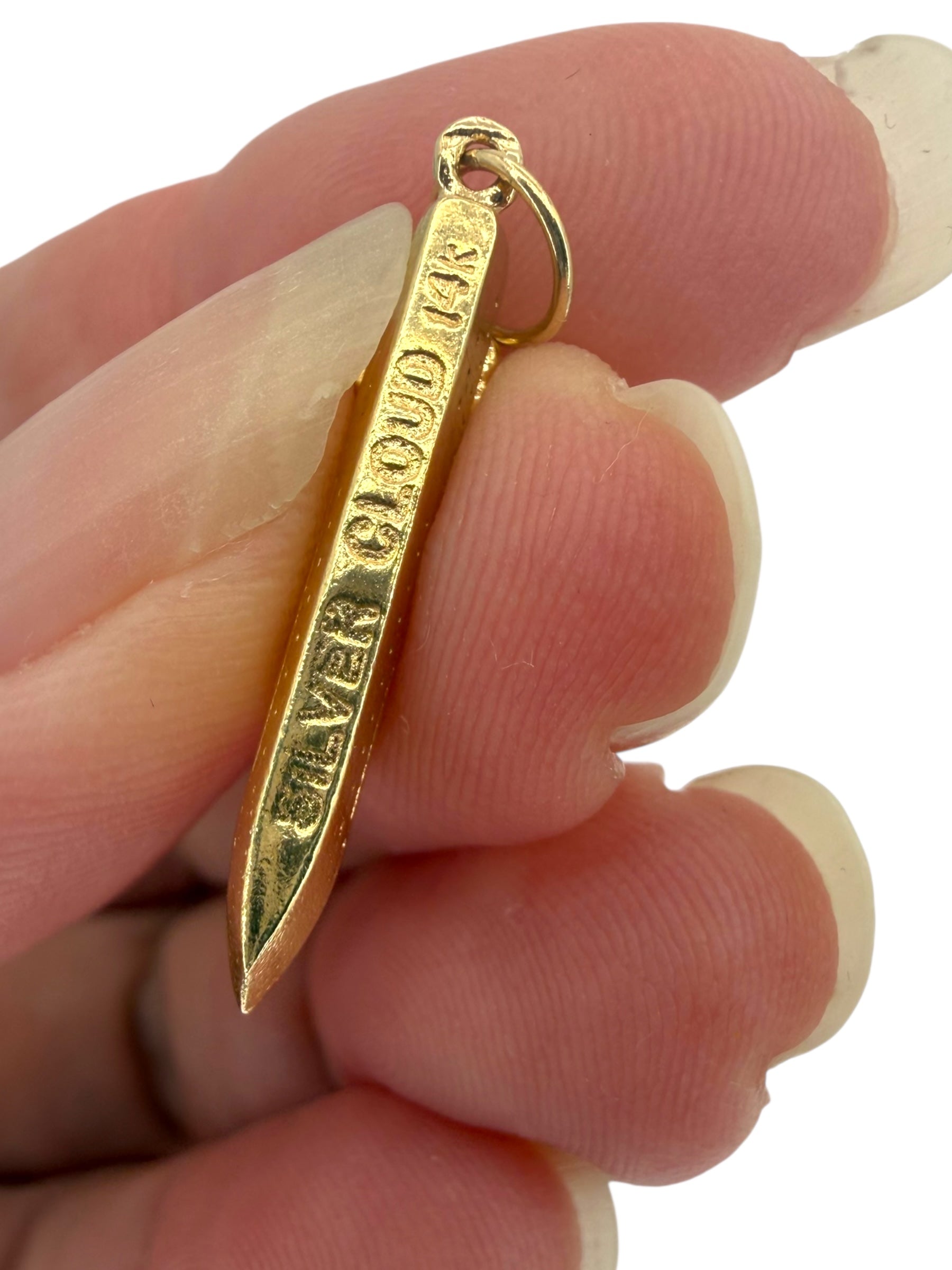 14k Cruise Ship Charm