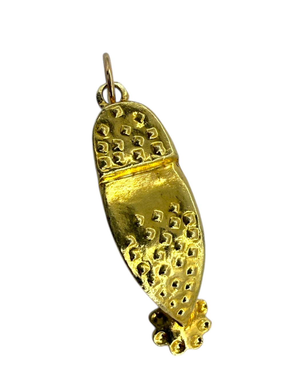 14k Enamel Shoe Charm