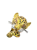 18k Diamond Cheetah Ring