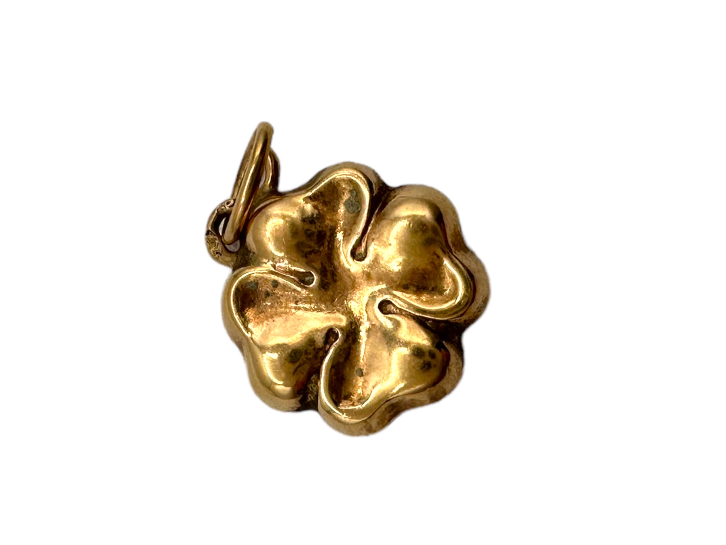 14k Cloverleaf Charm