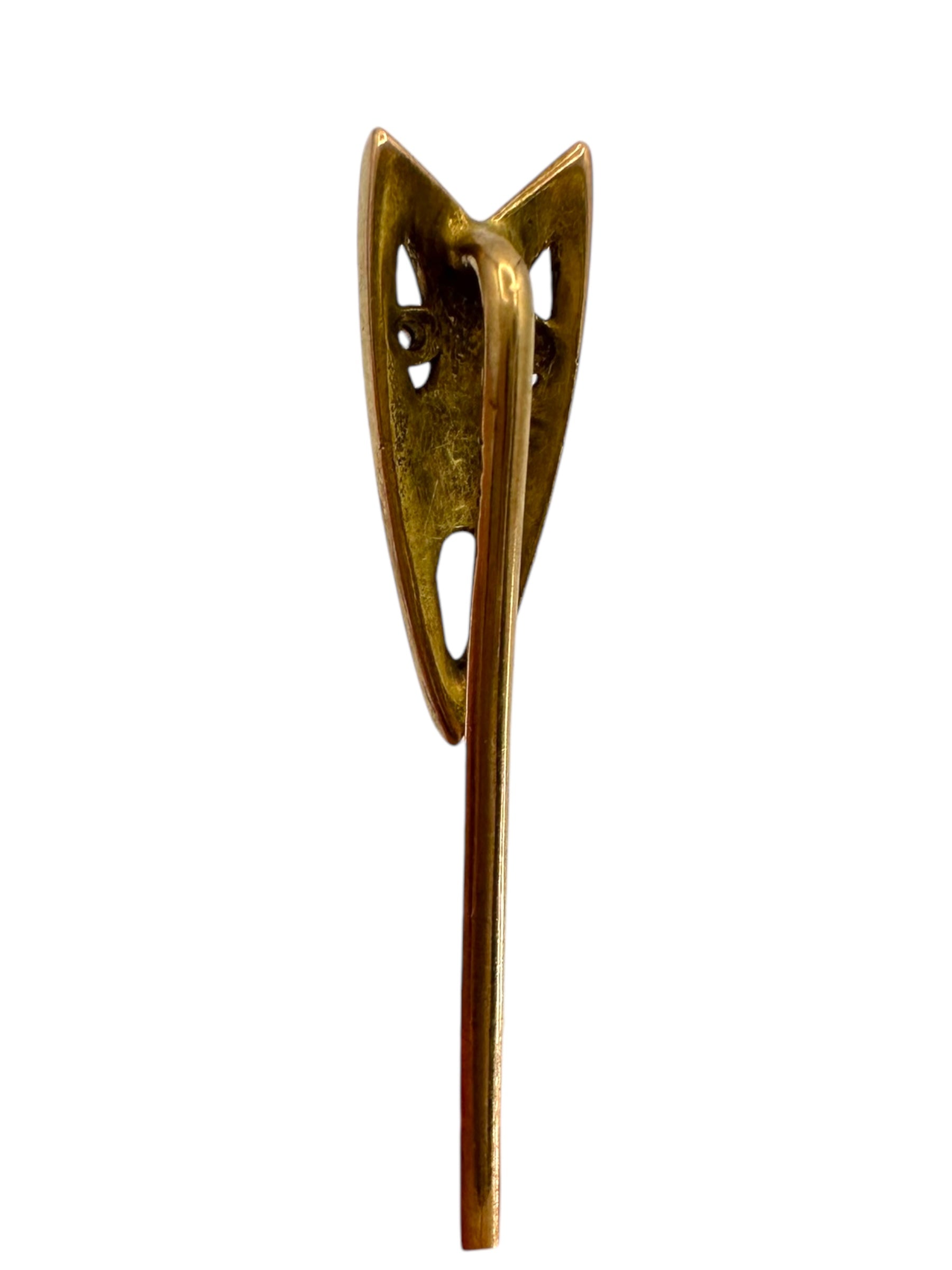 14k Screaming Stick Pin