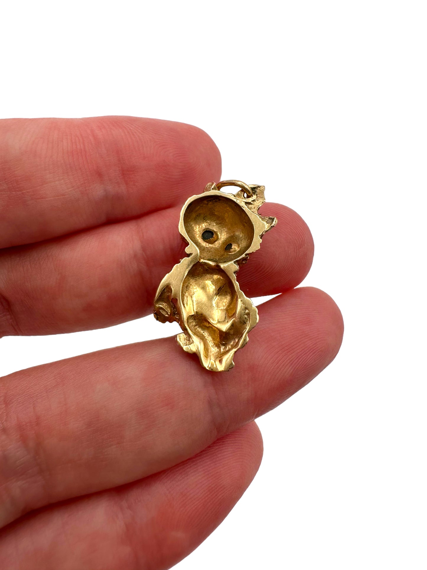 14k Kitty Charm