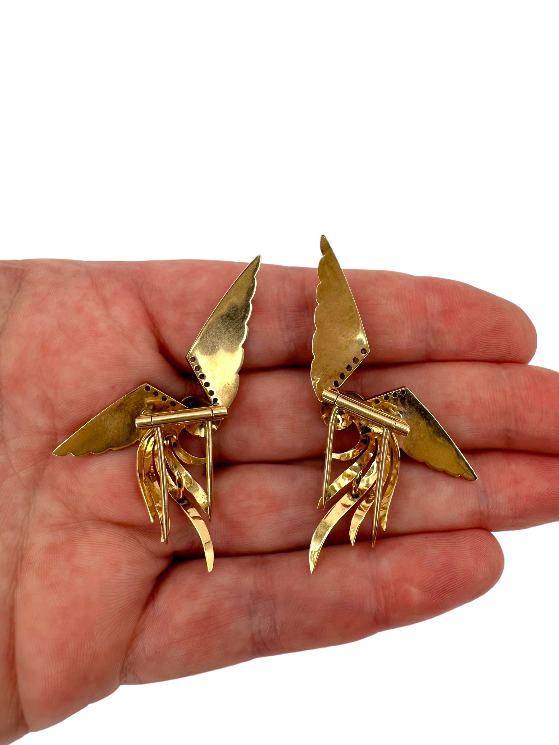 16k Retro Bird Clips