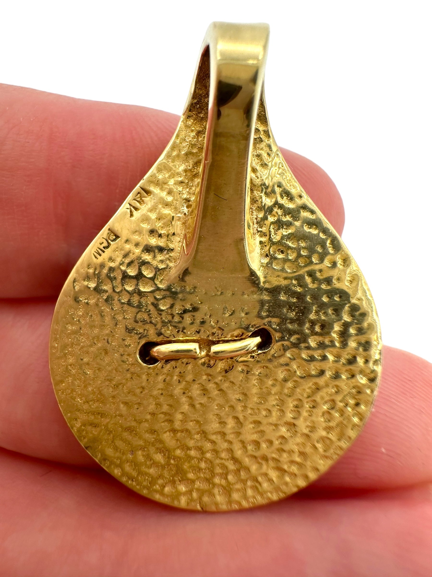 14k Panther Pendant