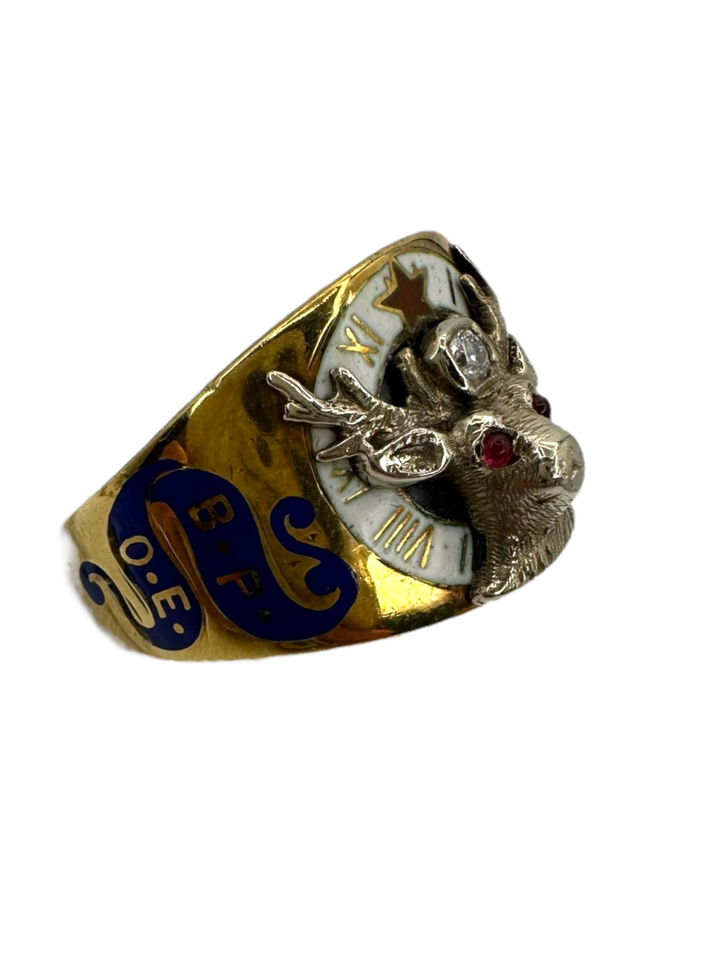 14k Diamond BPOE Ring