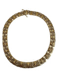 14k Two Tone Collar Necklace