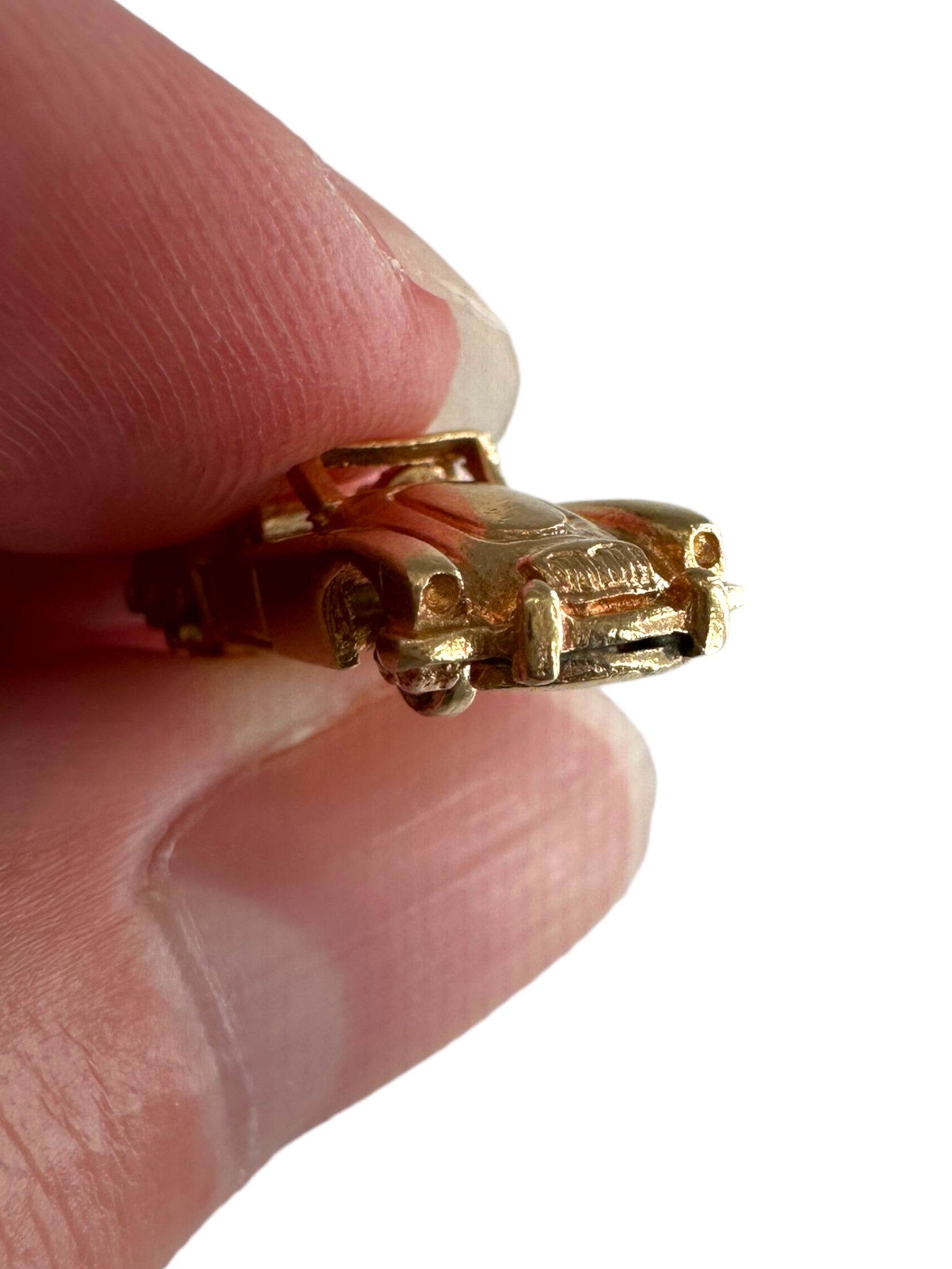 14k Convertible Car Charm