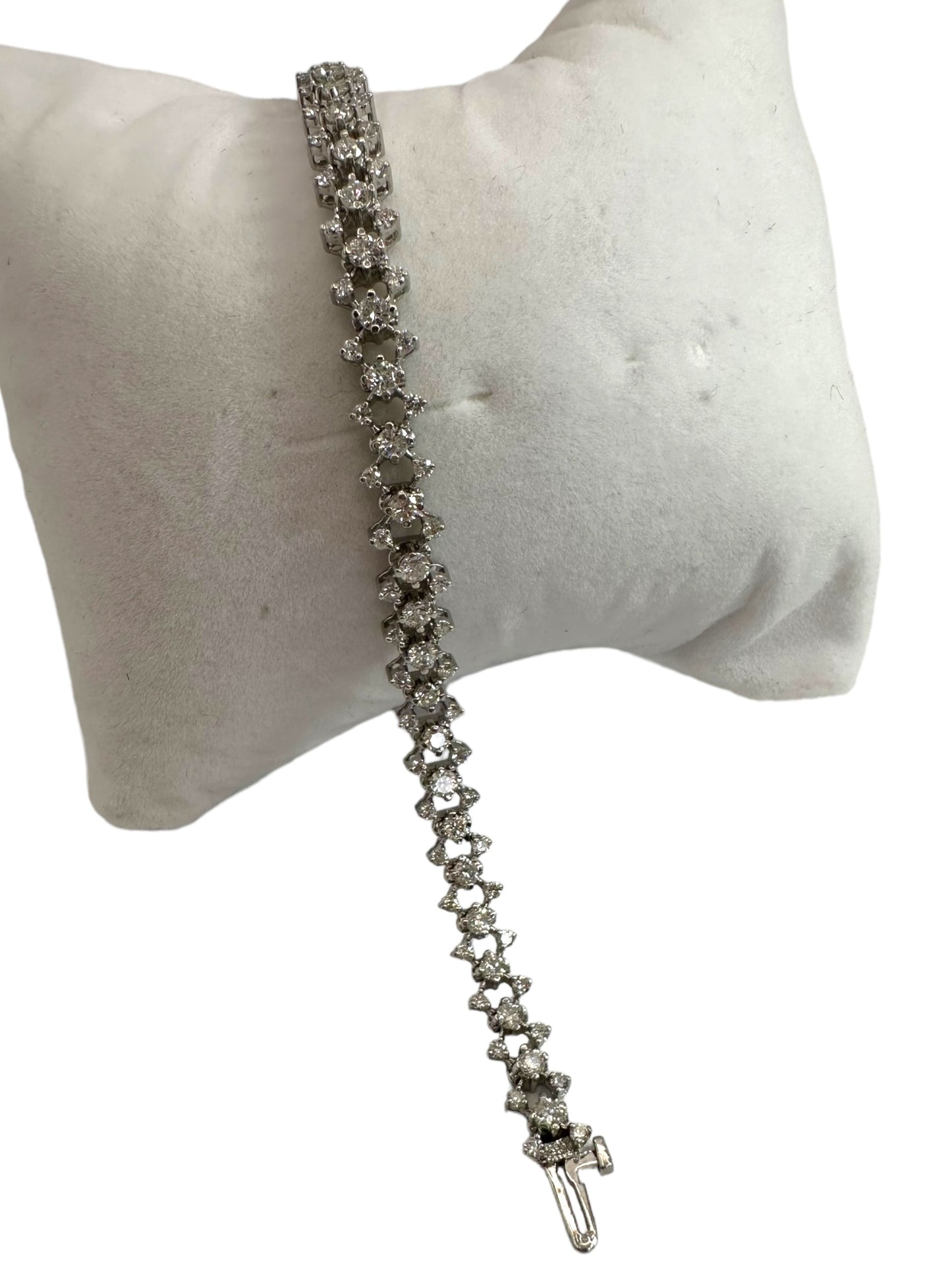 14k Delicate Diamond Bracelet