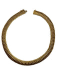 14k Woven Link Collar Necklace