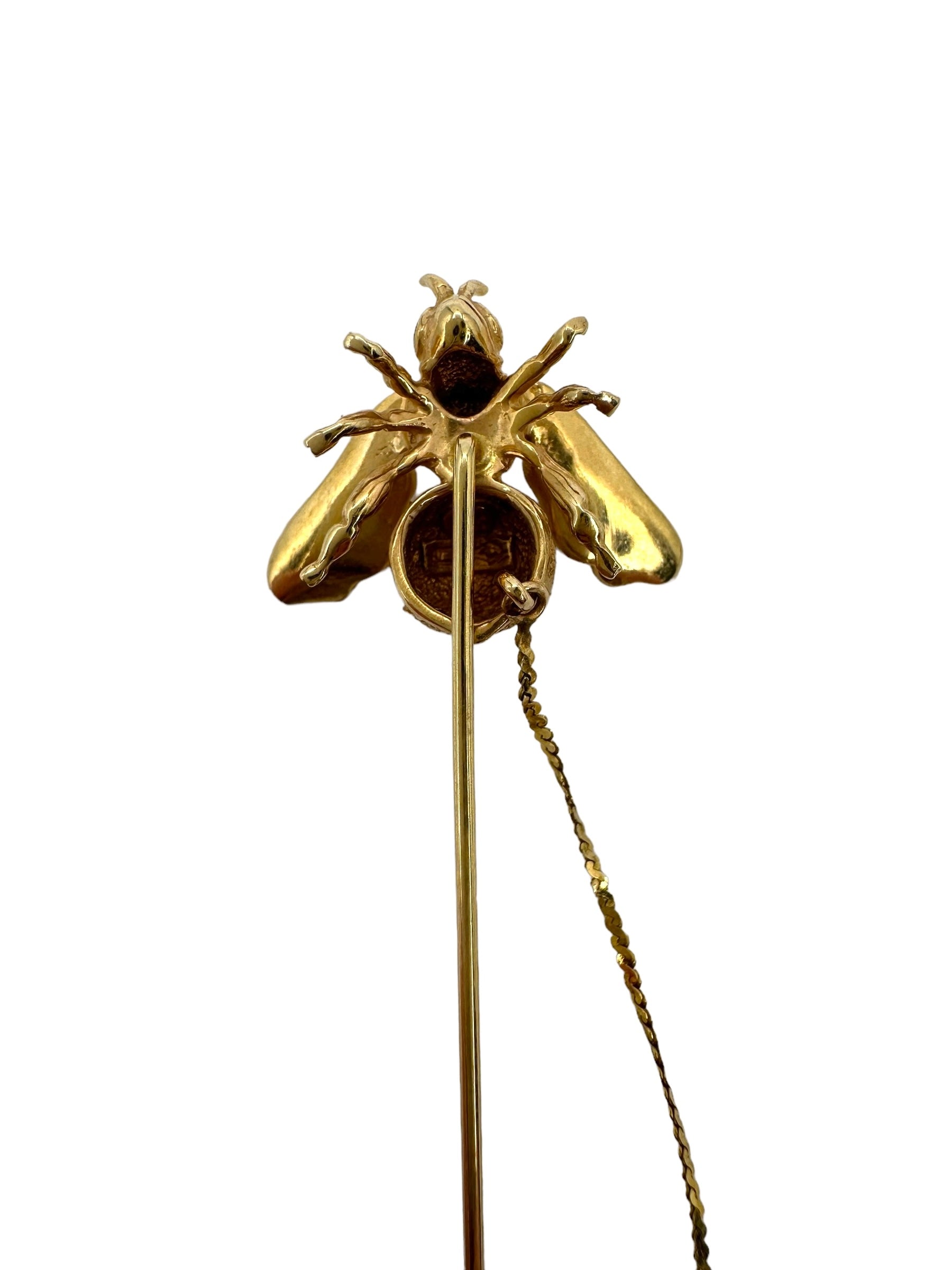 14k Bee Stick Pin