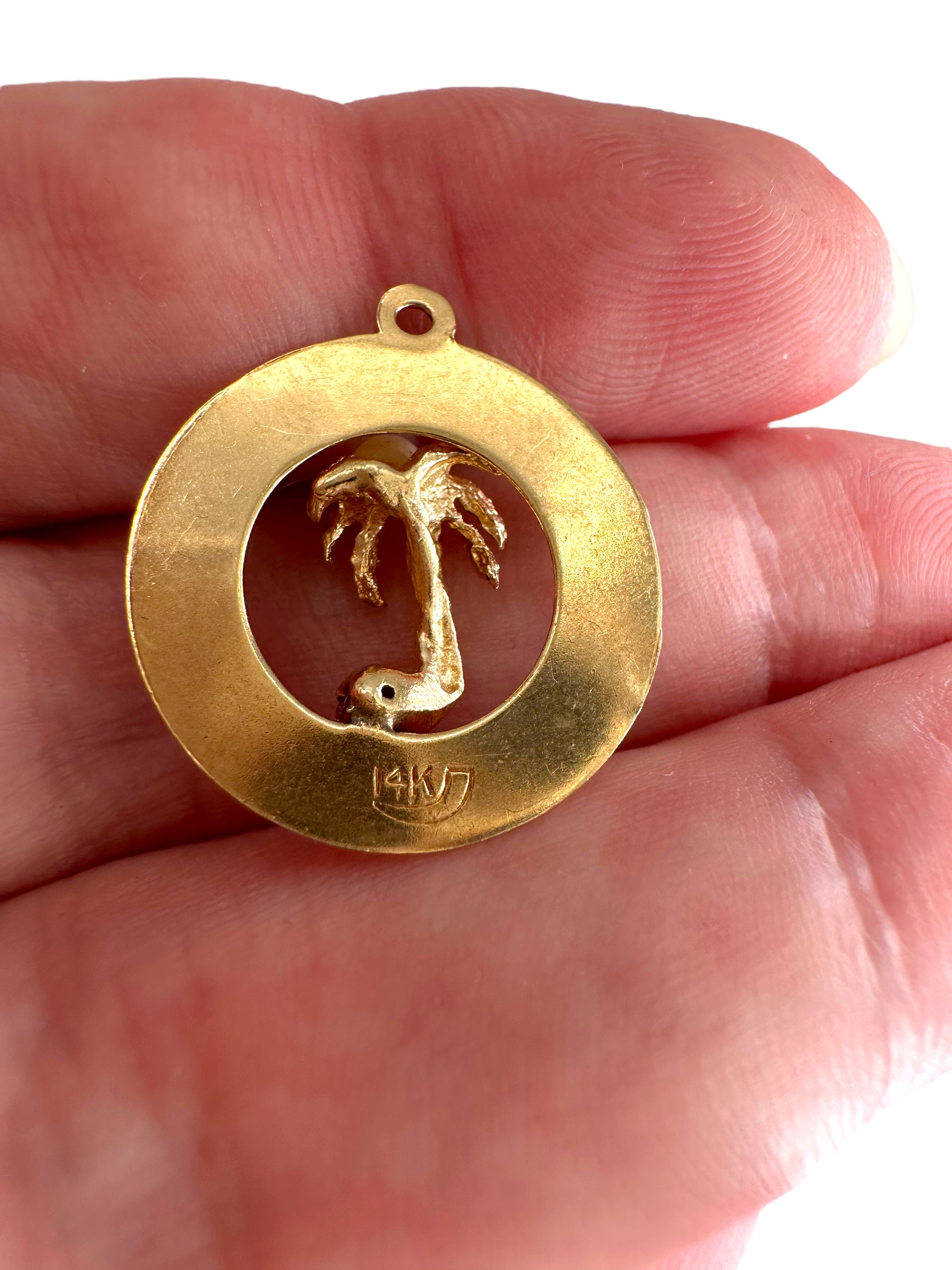 14k Miami Beach Charm
