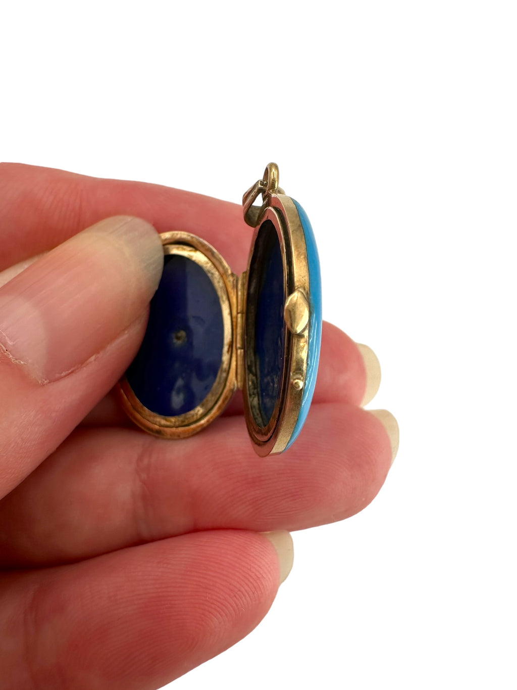 14k Victorian Enamel Locket