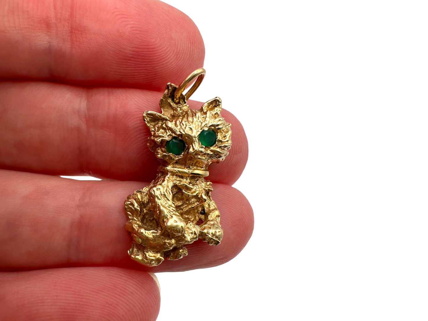14k Kitty Charm