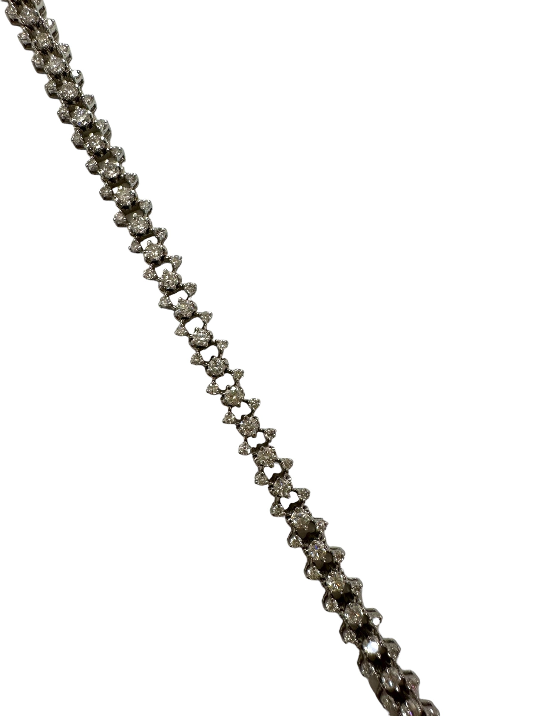 14k Delicate Diamond Bracelet