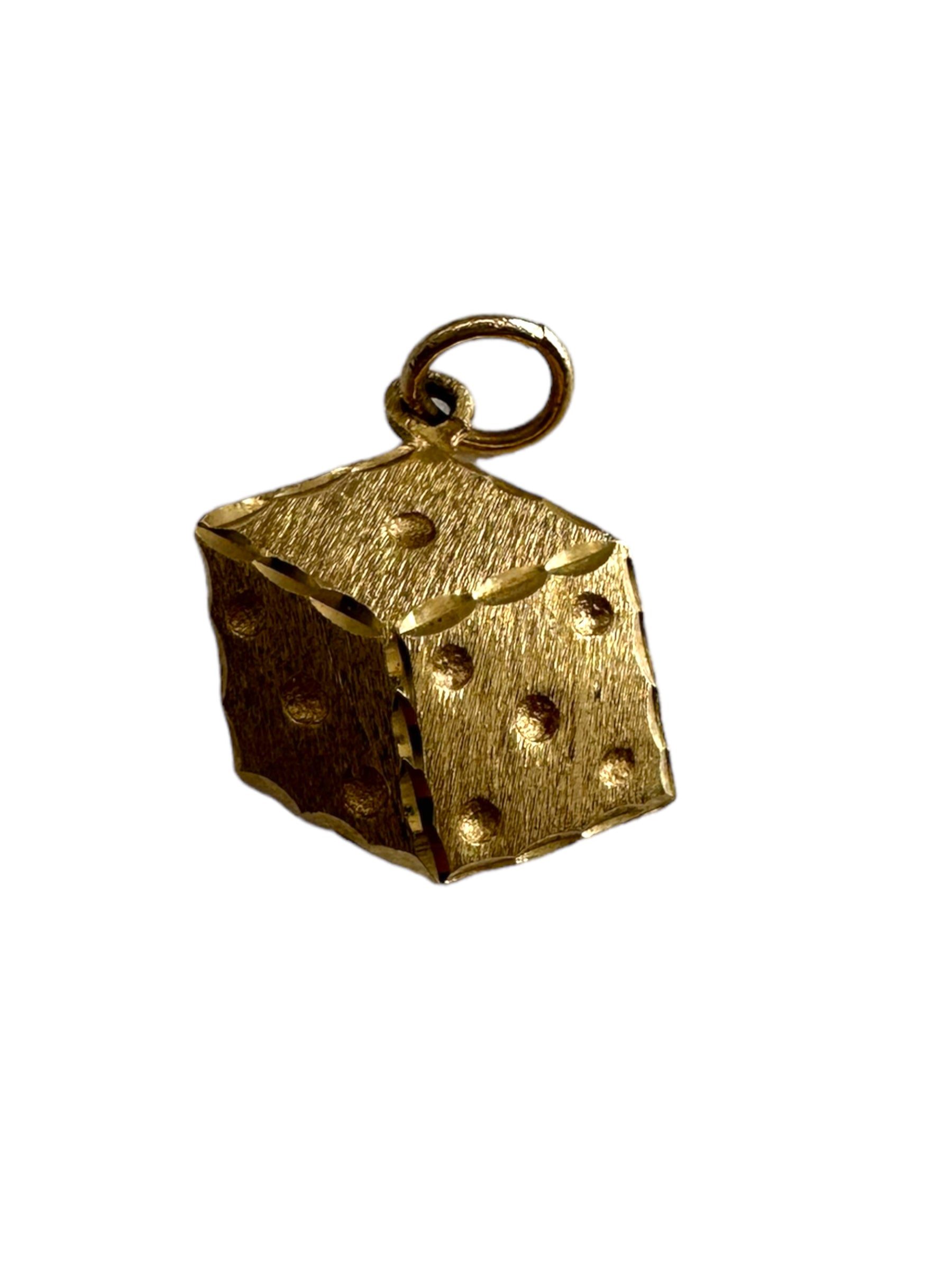 14k Dimensionsal Die Charm