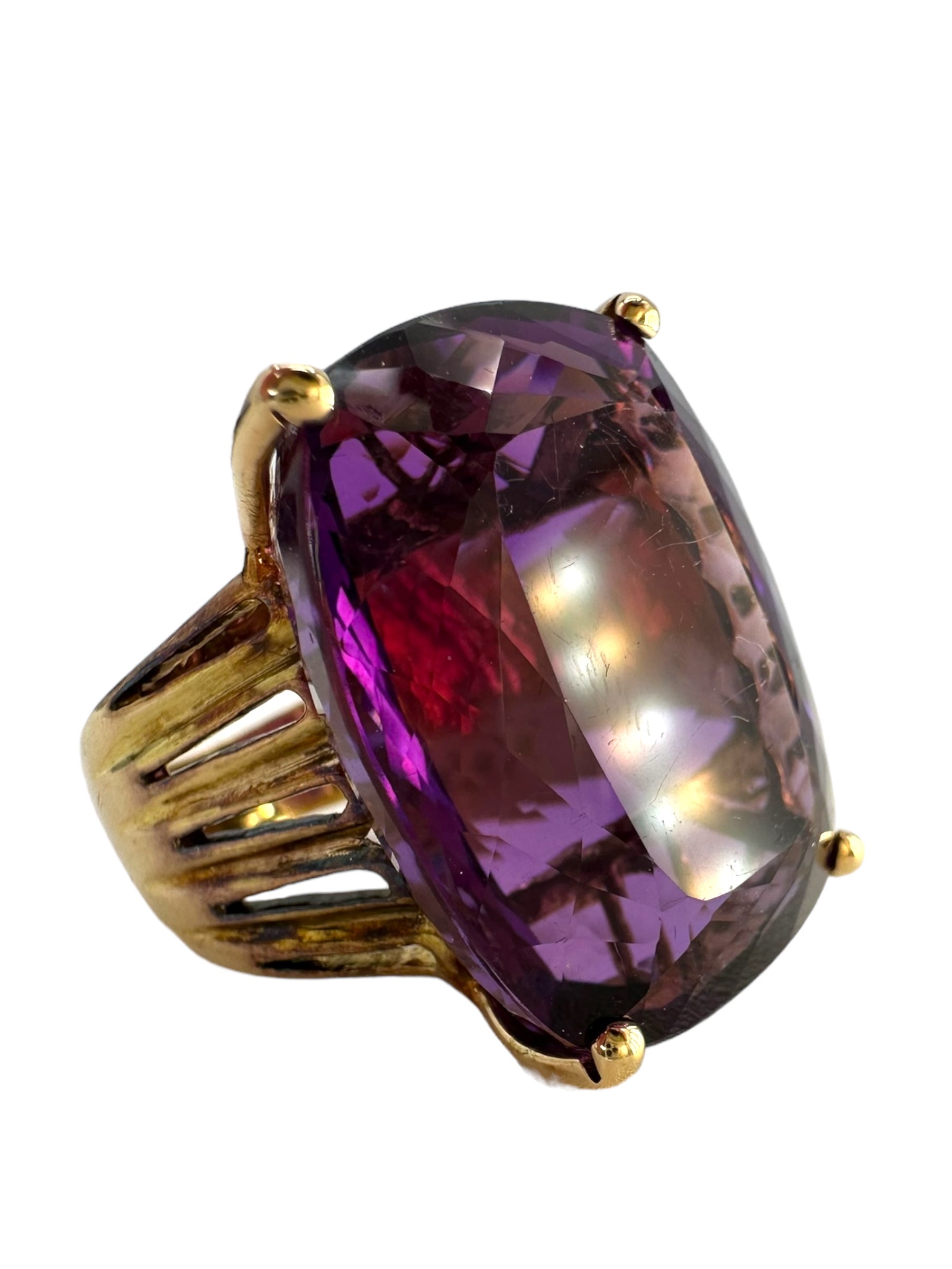 14k Amethyst Ring