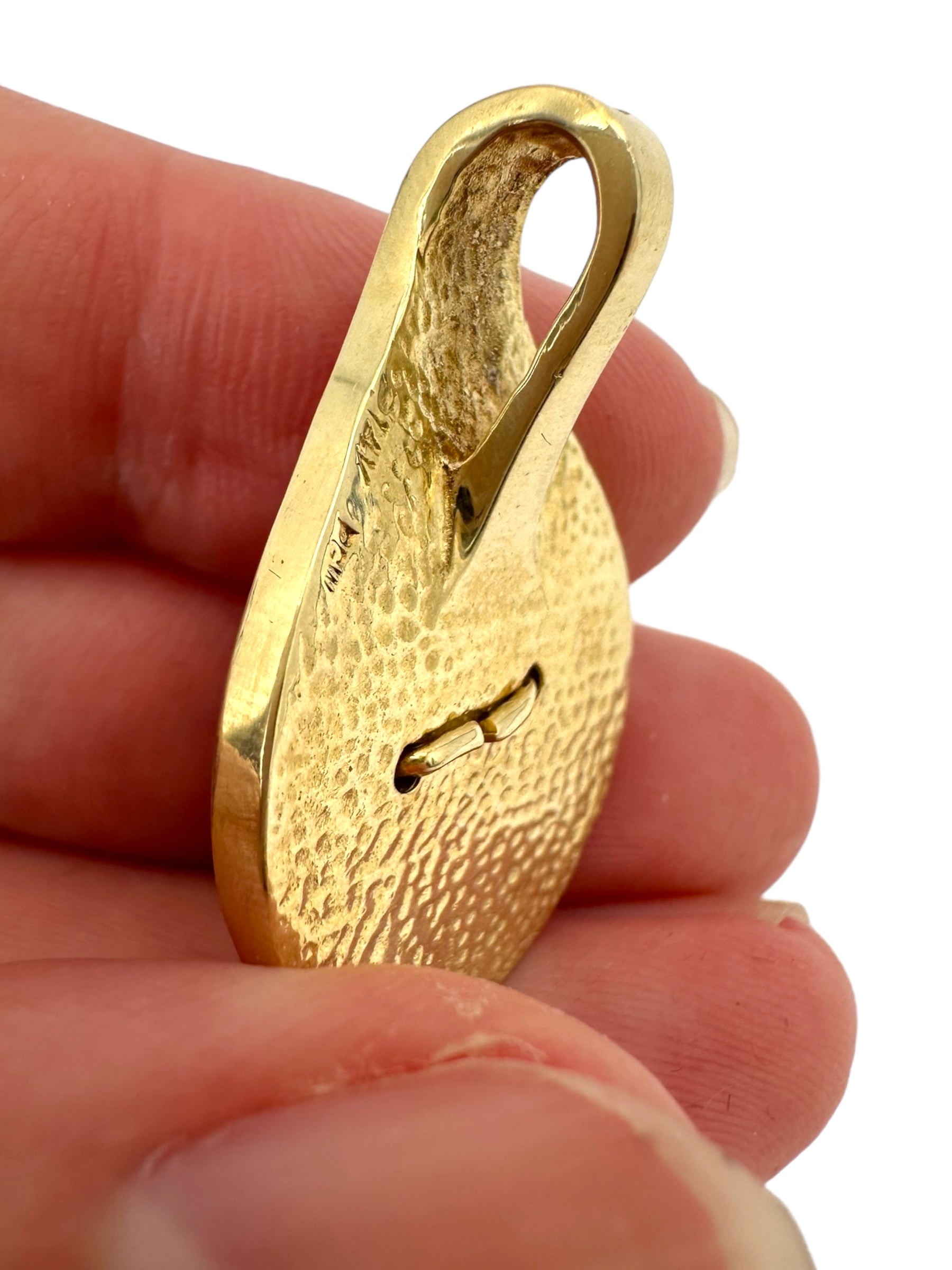 14k Panther Pendant