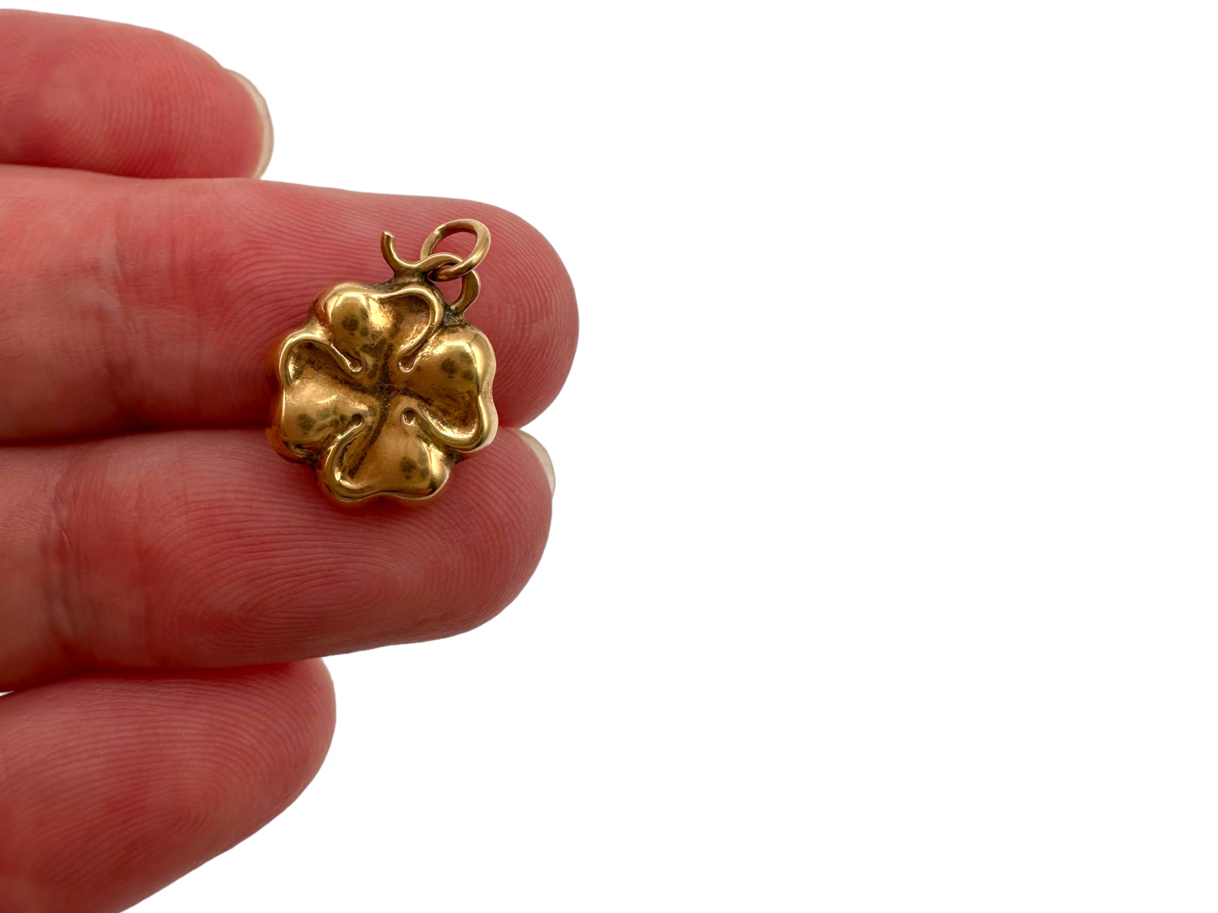 14k Cloverleaf Charm