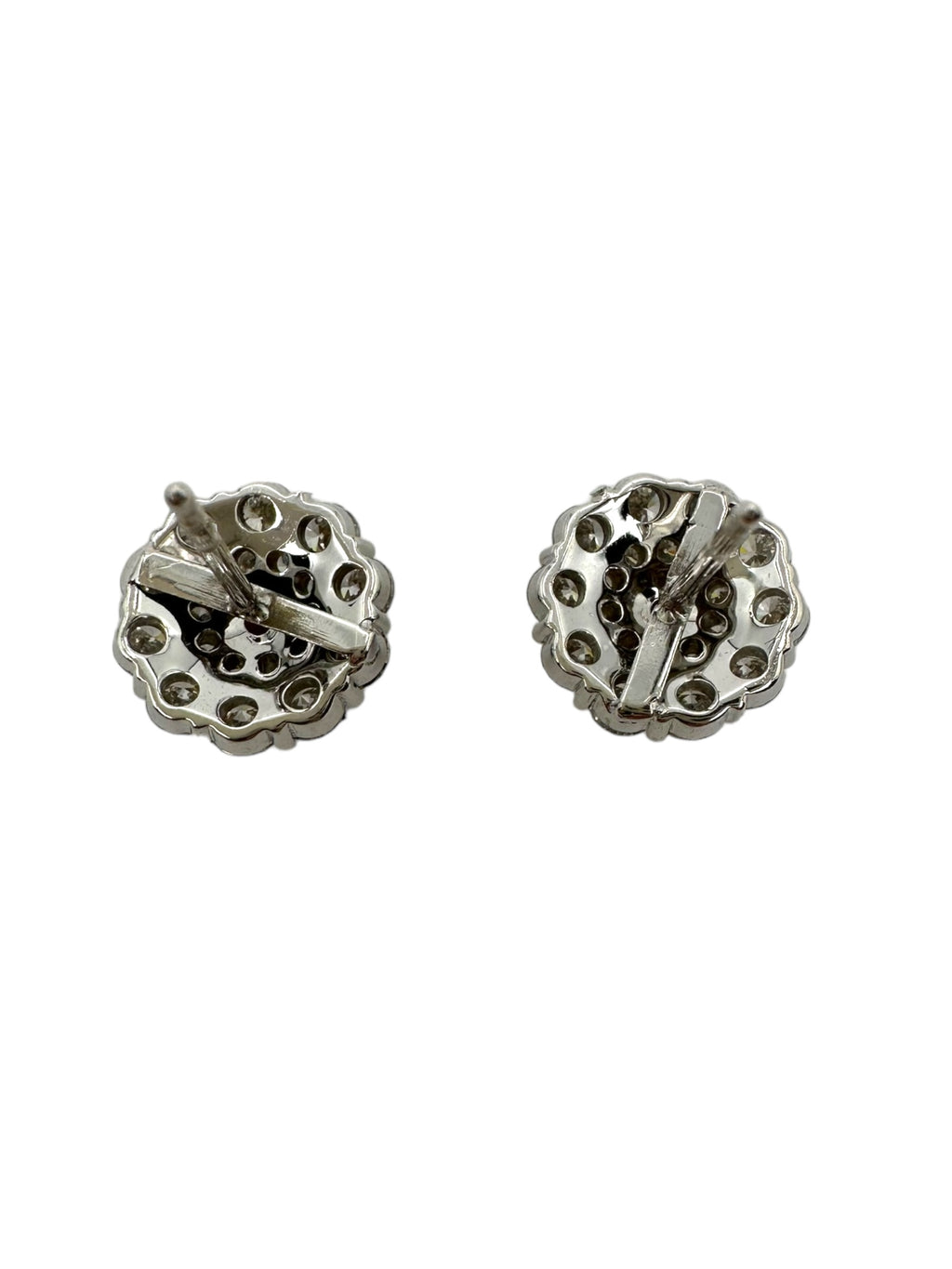 18k Ruby Diamond Earrings