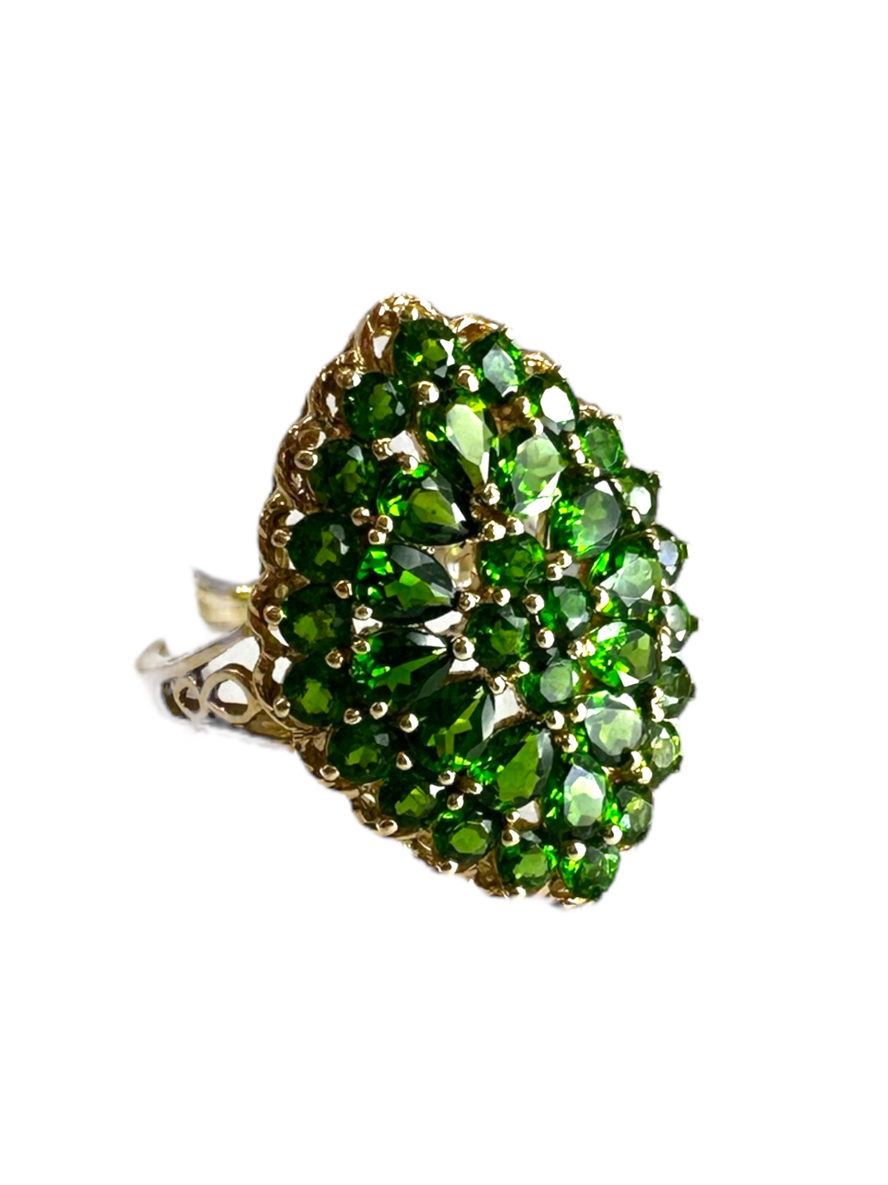 14k Tsavorite Garnet Ring