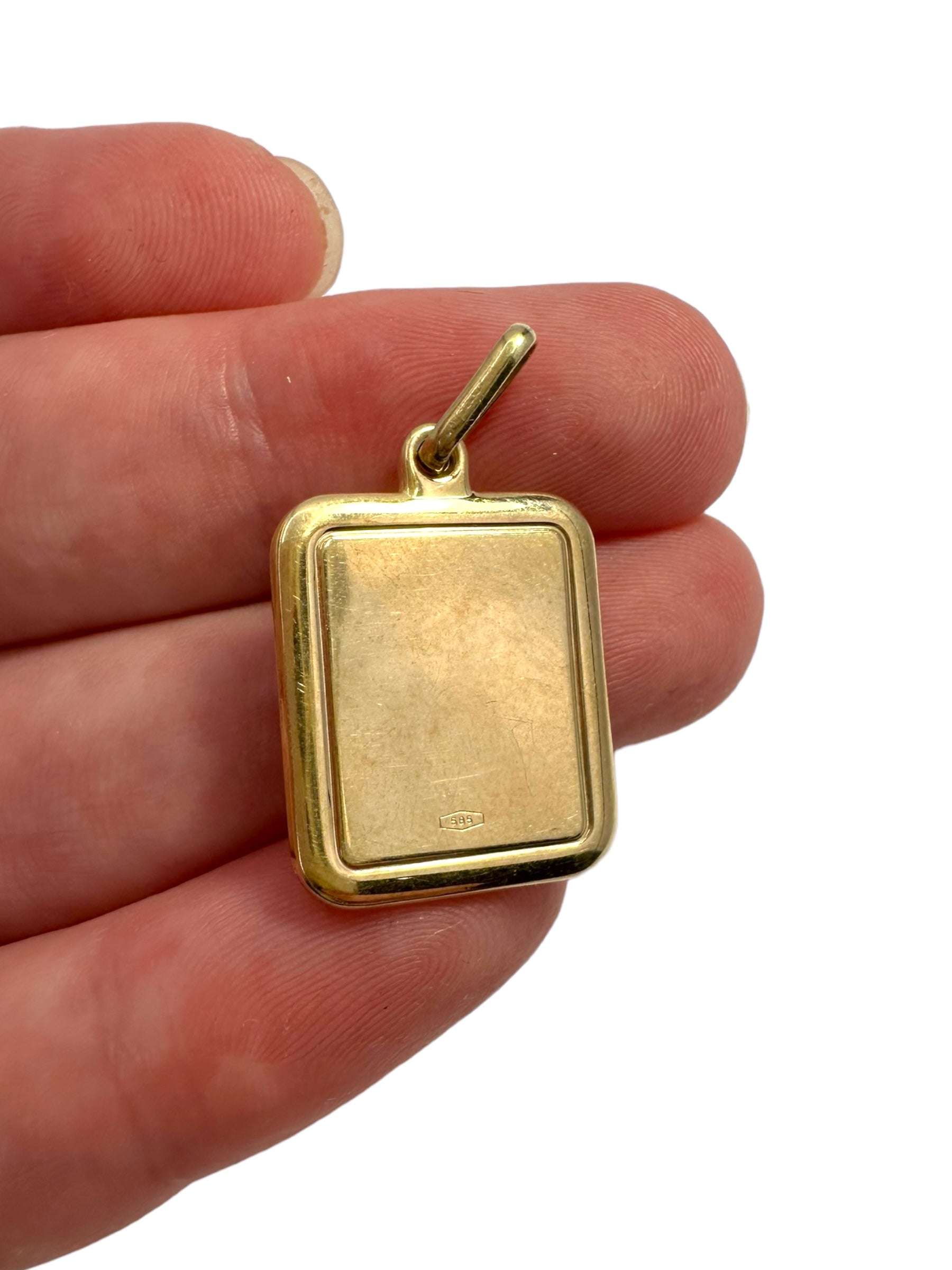 14k Aries Pendant