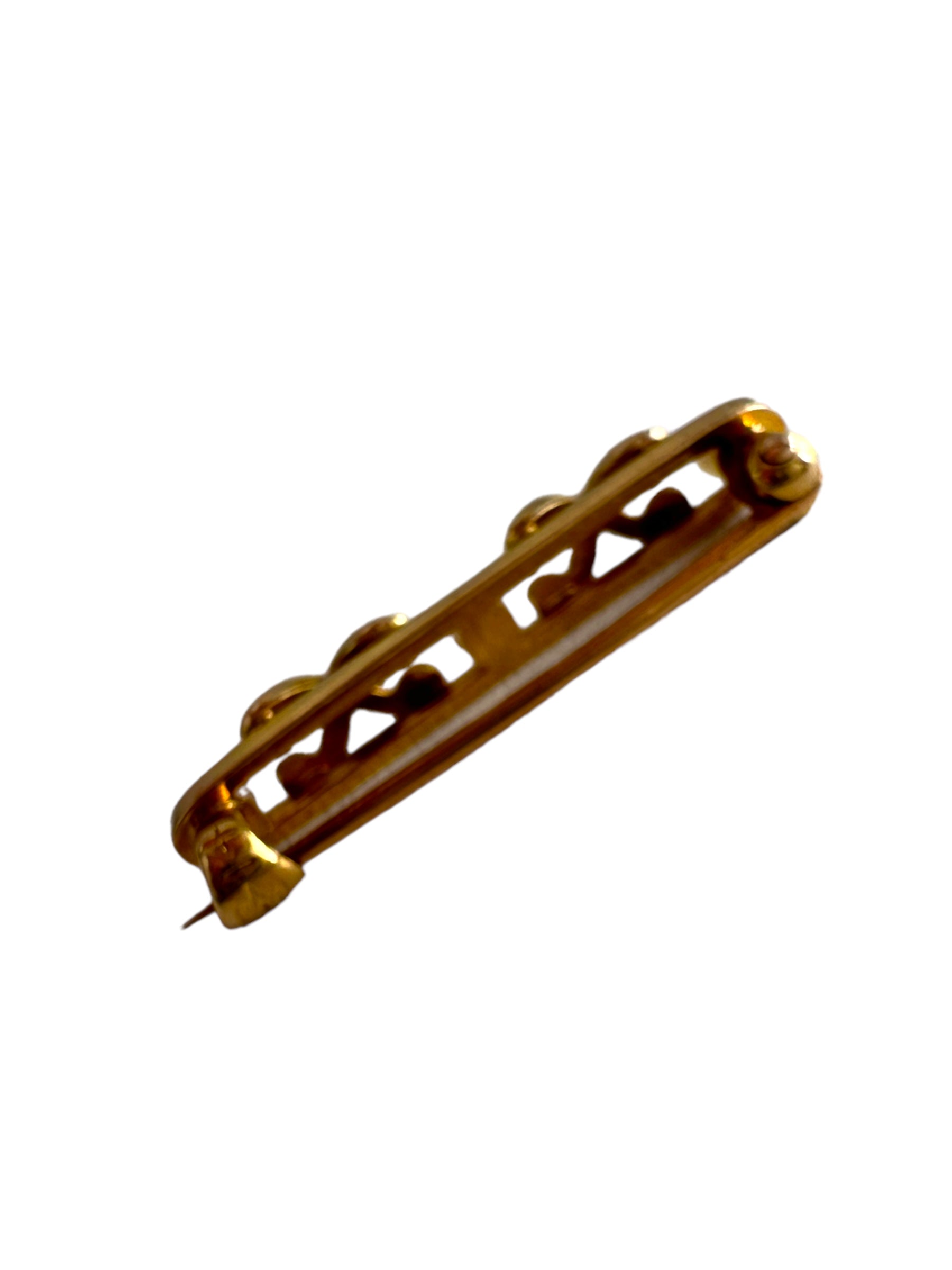 14k Pearl Lingerie Pin