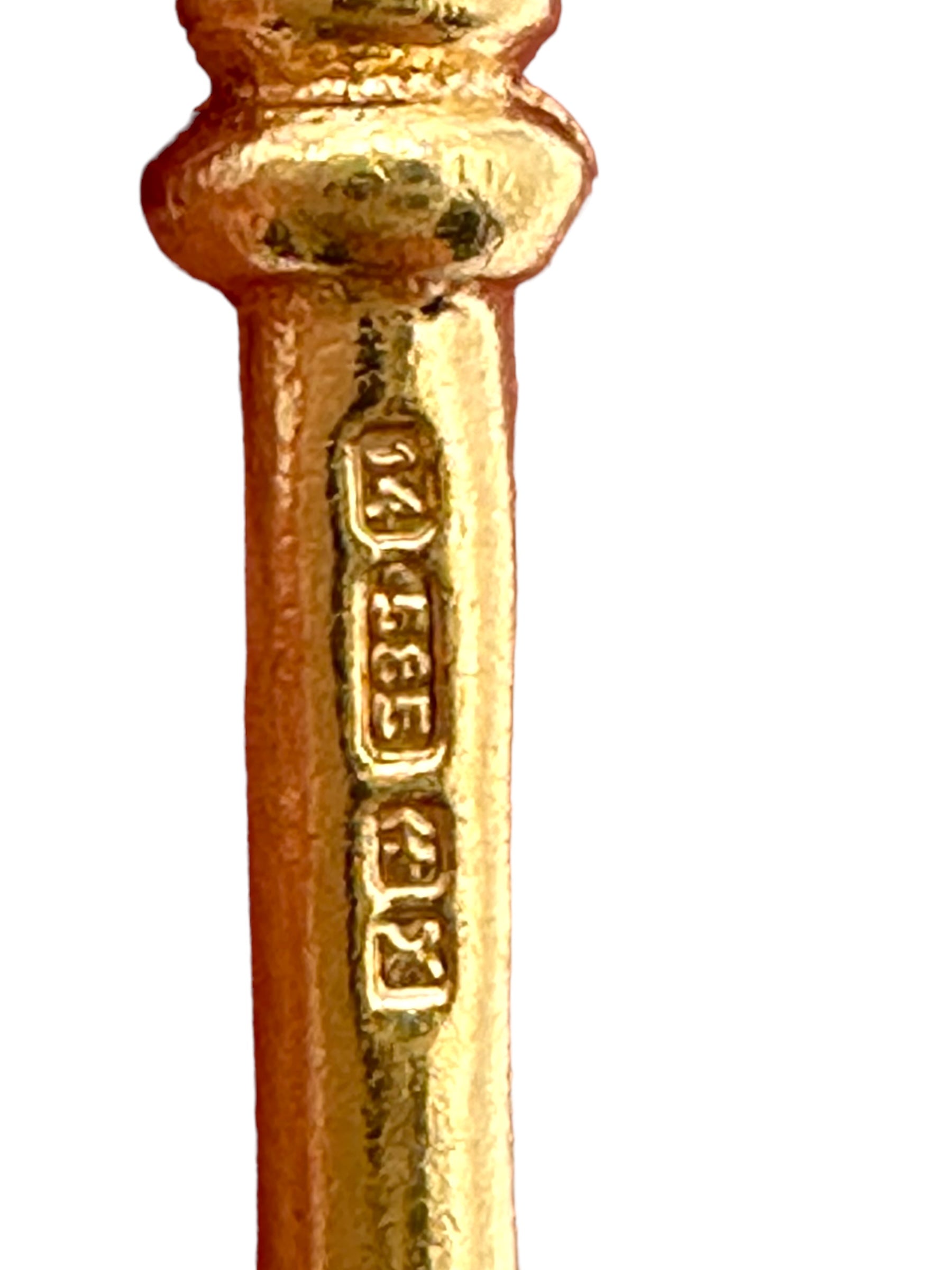 14k "21" Key Charm