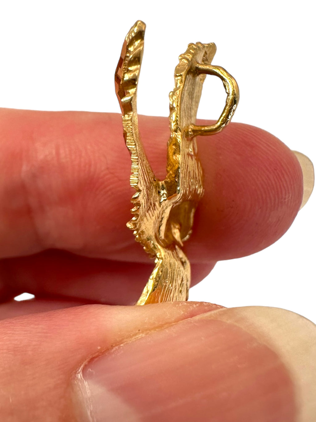 14k Eagle Pendant
