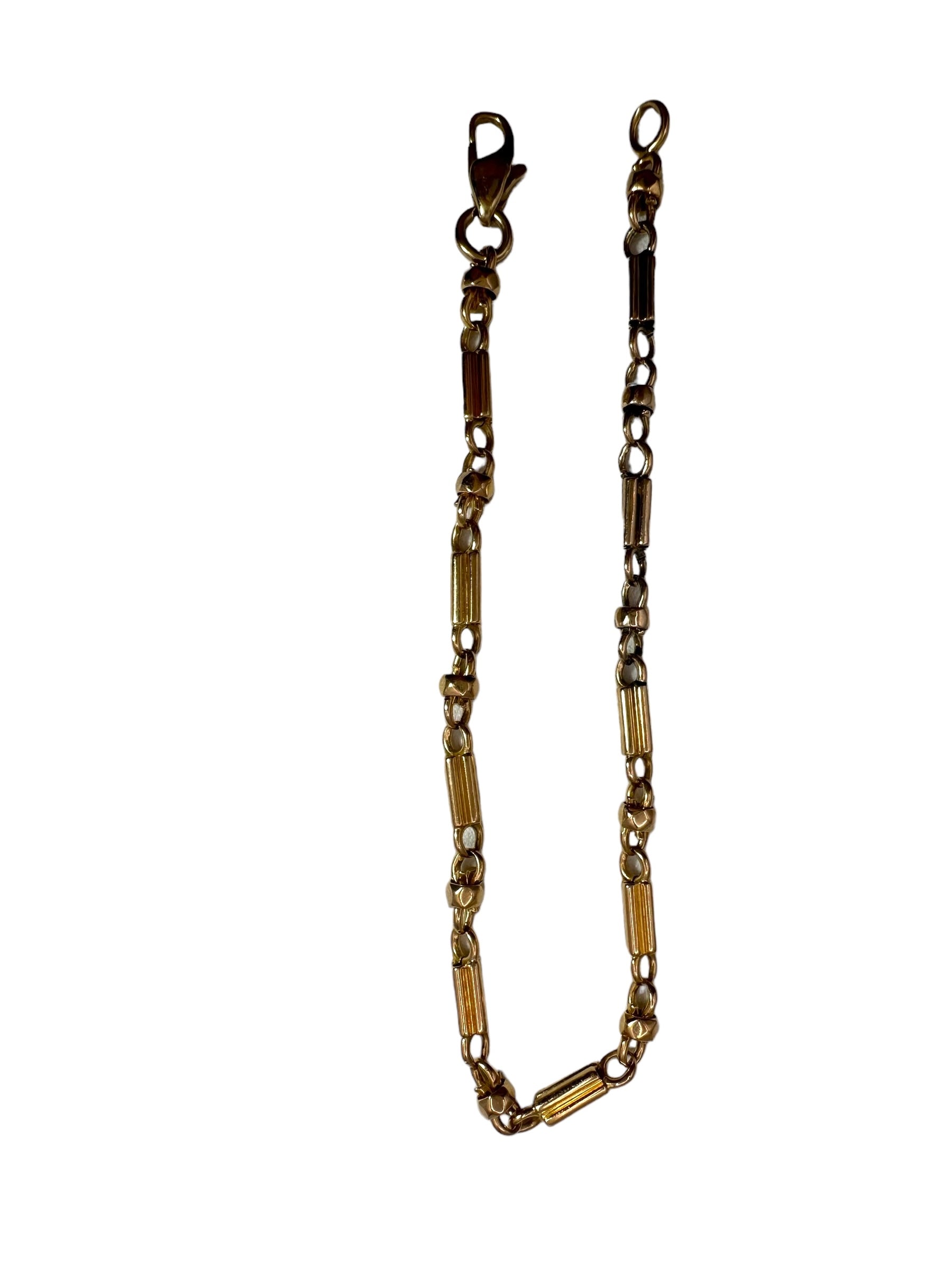 14k Fancy Link Bracelet