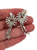 14k Diamond Drop Earrings