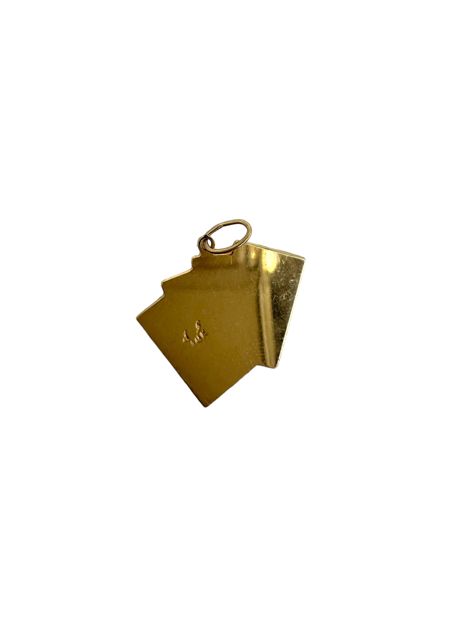 14k Aces Card Charm