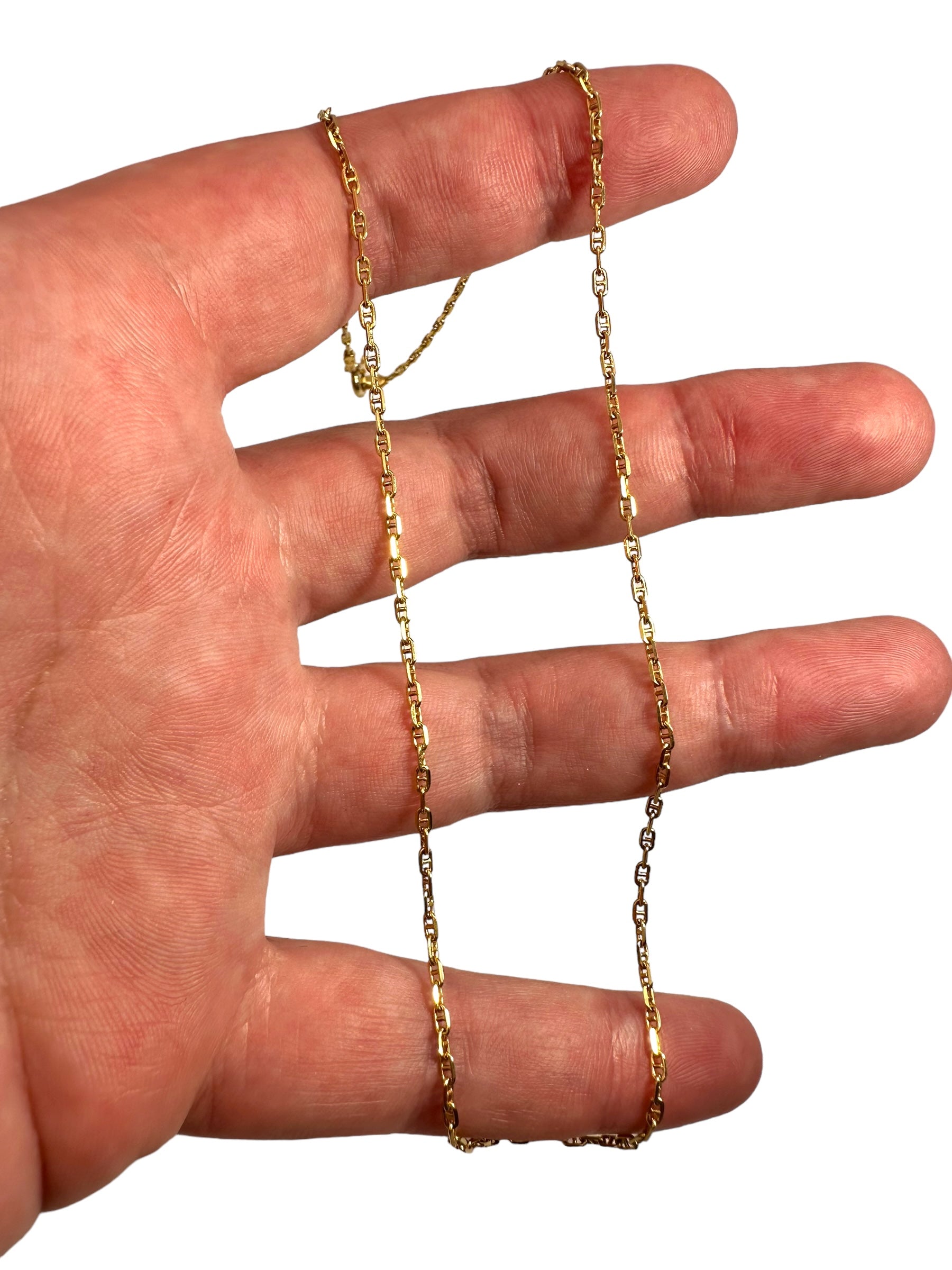 18k Mariner Link Chain Necklace