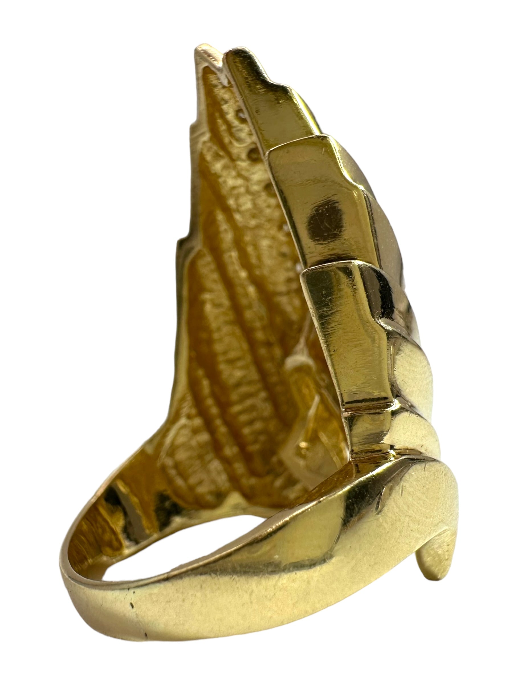 14k Diamond Edgy Shard Ring