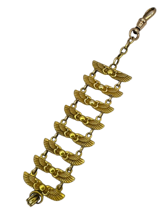 14k Egyptian Revival Fob