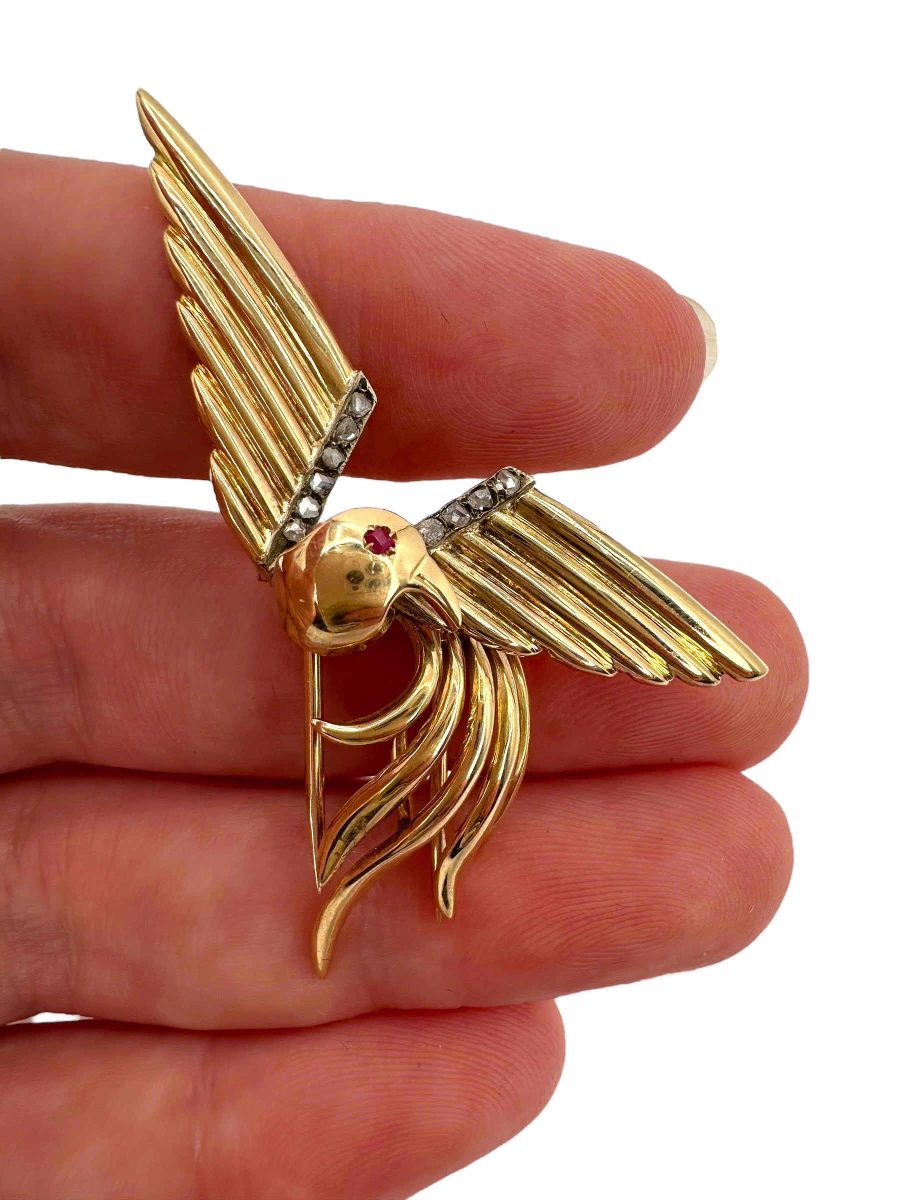 16k Retro Bird Clips