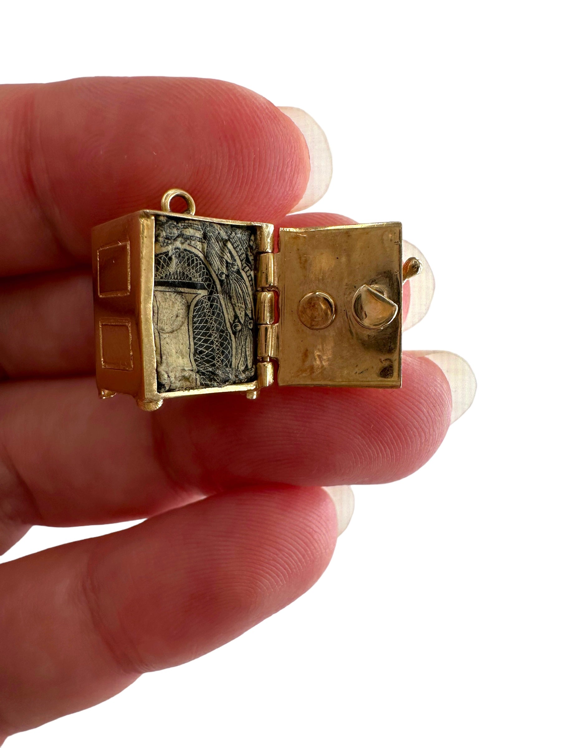 14k Safe Charm