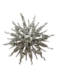 18k Diamond Star Pendant/ Brooch