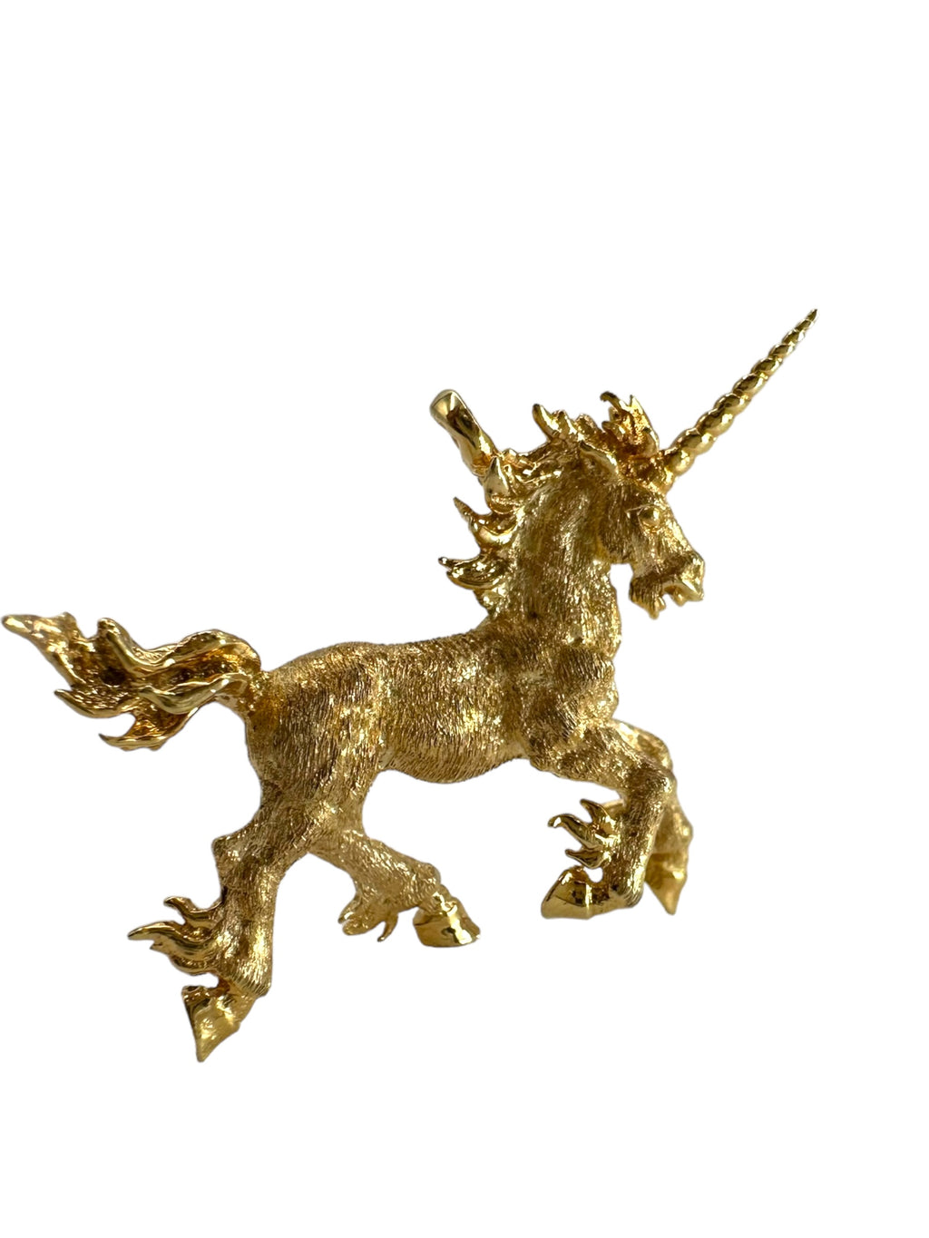 18k Unicorn Pendant