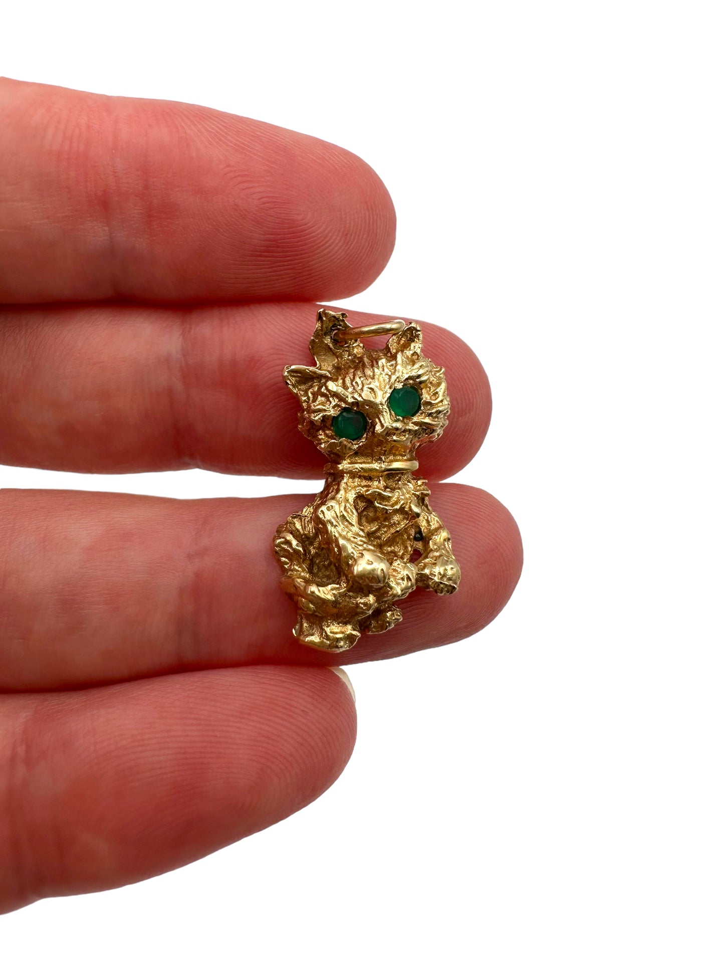 14k Kitty Charm