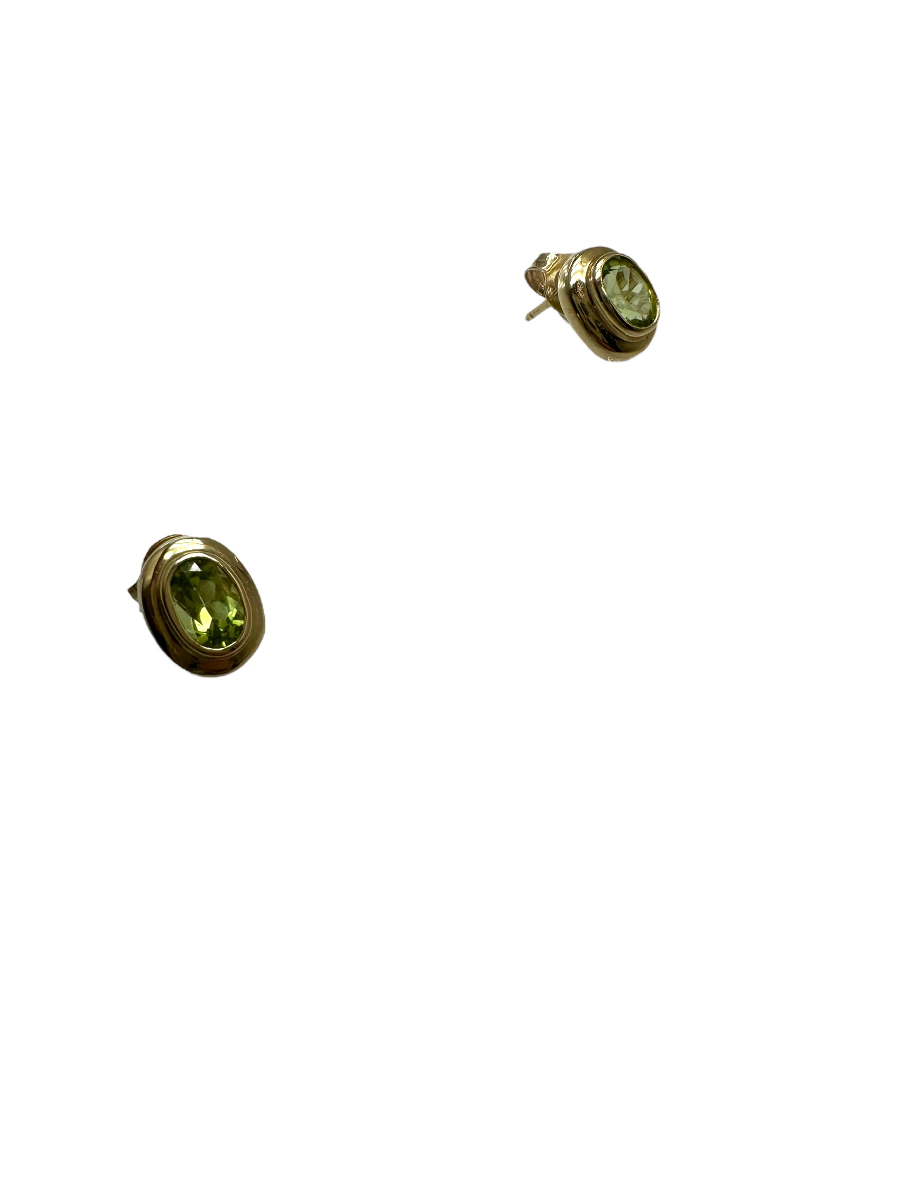 14k Peridot Earrings