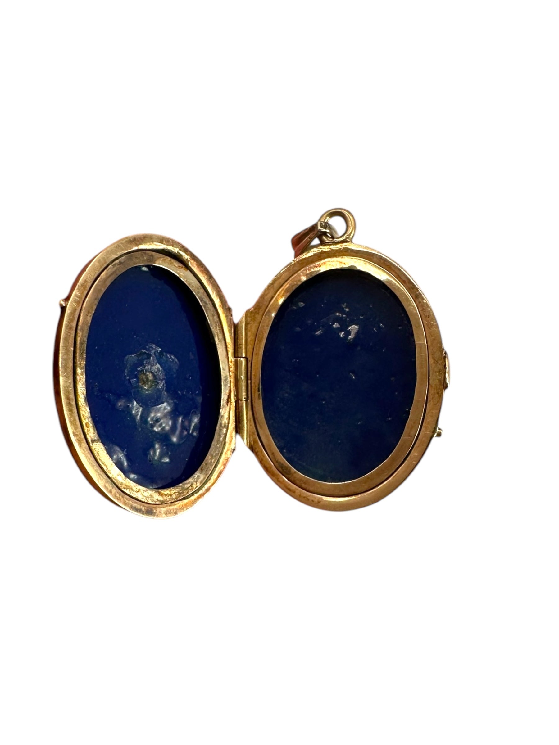 14k Victorian Enamel Locket