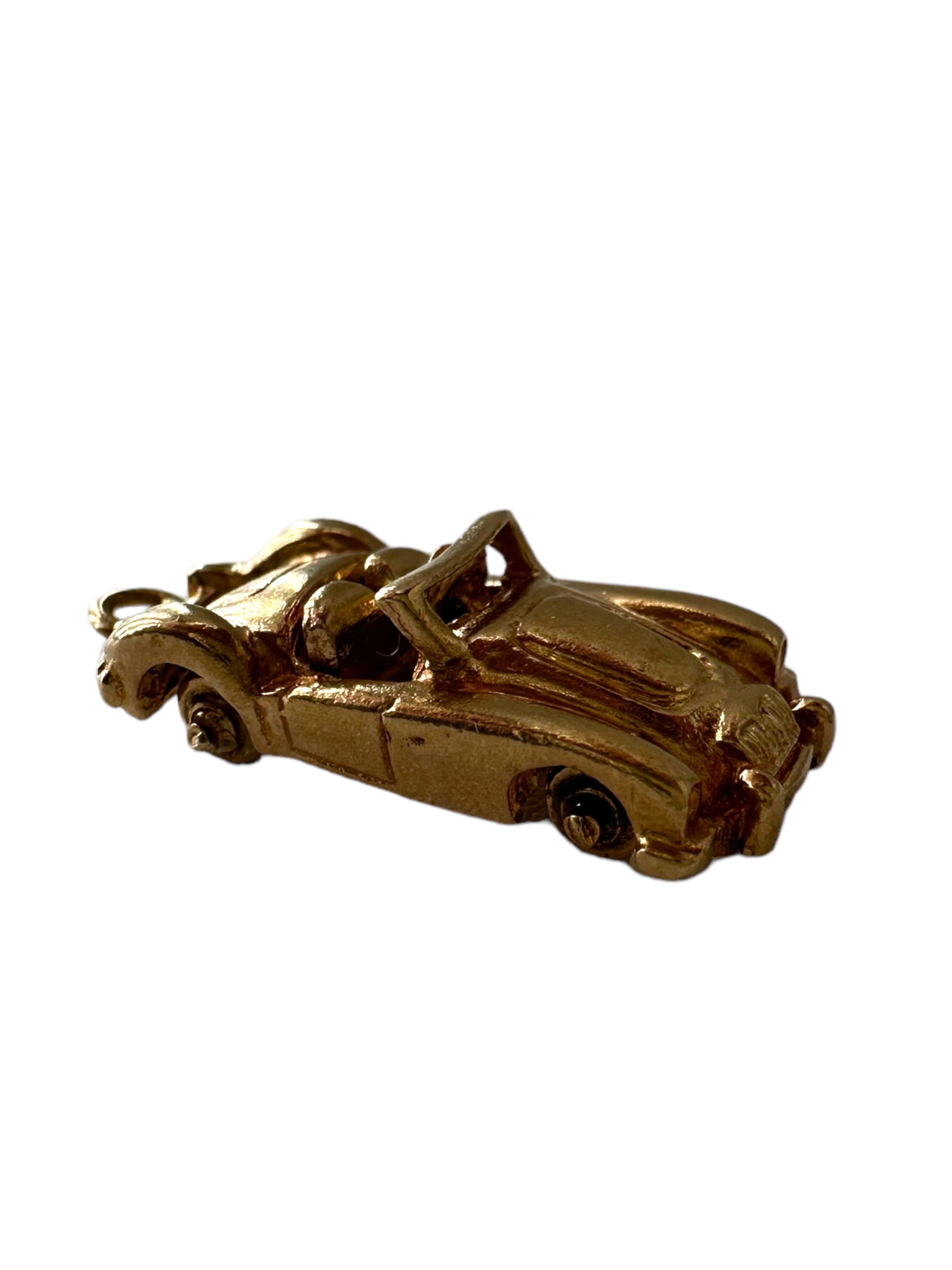14k Convertible Car Charm