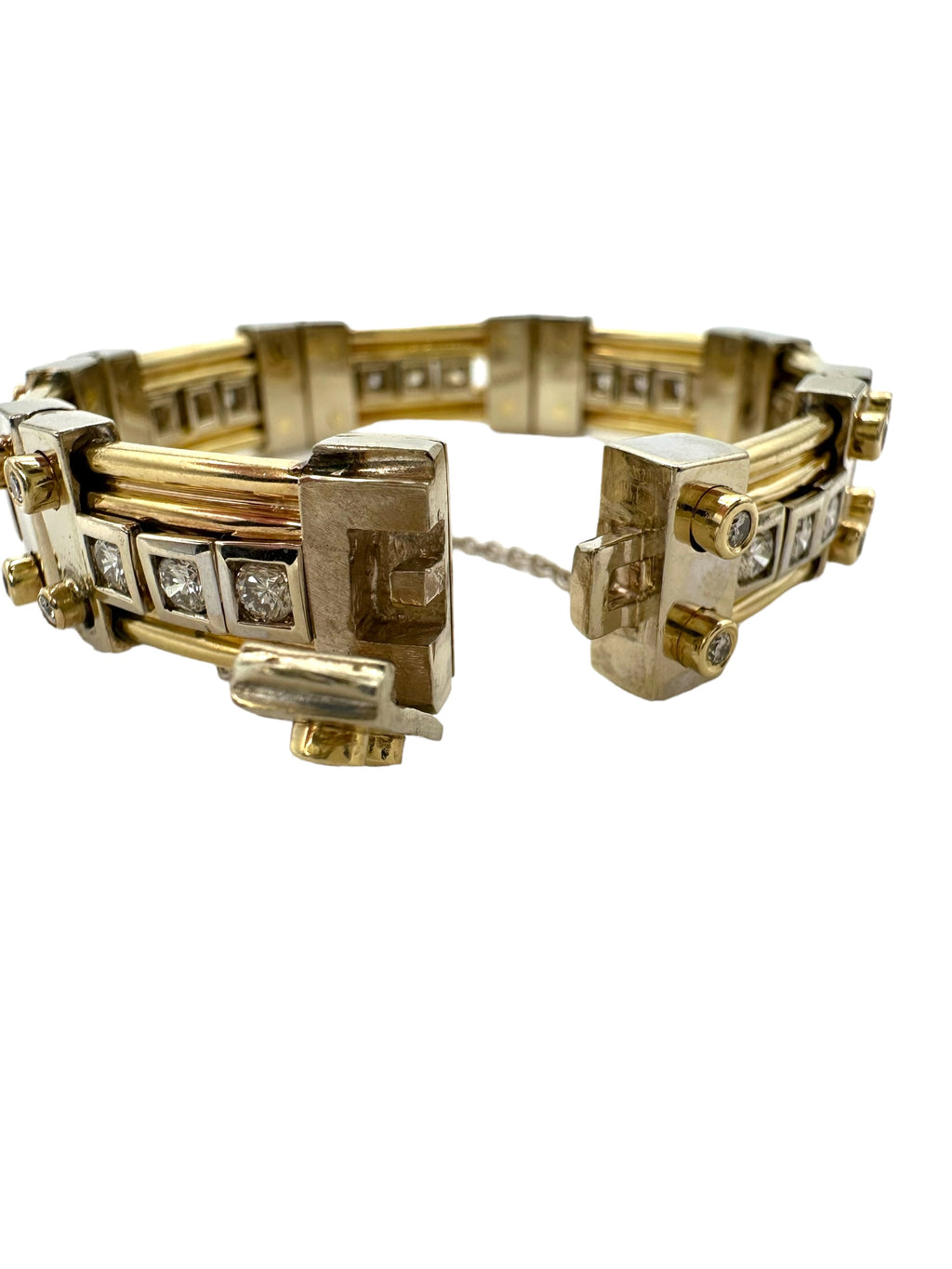 14k Diamond Slider Bracelet