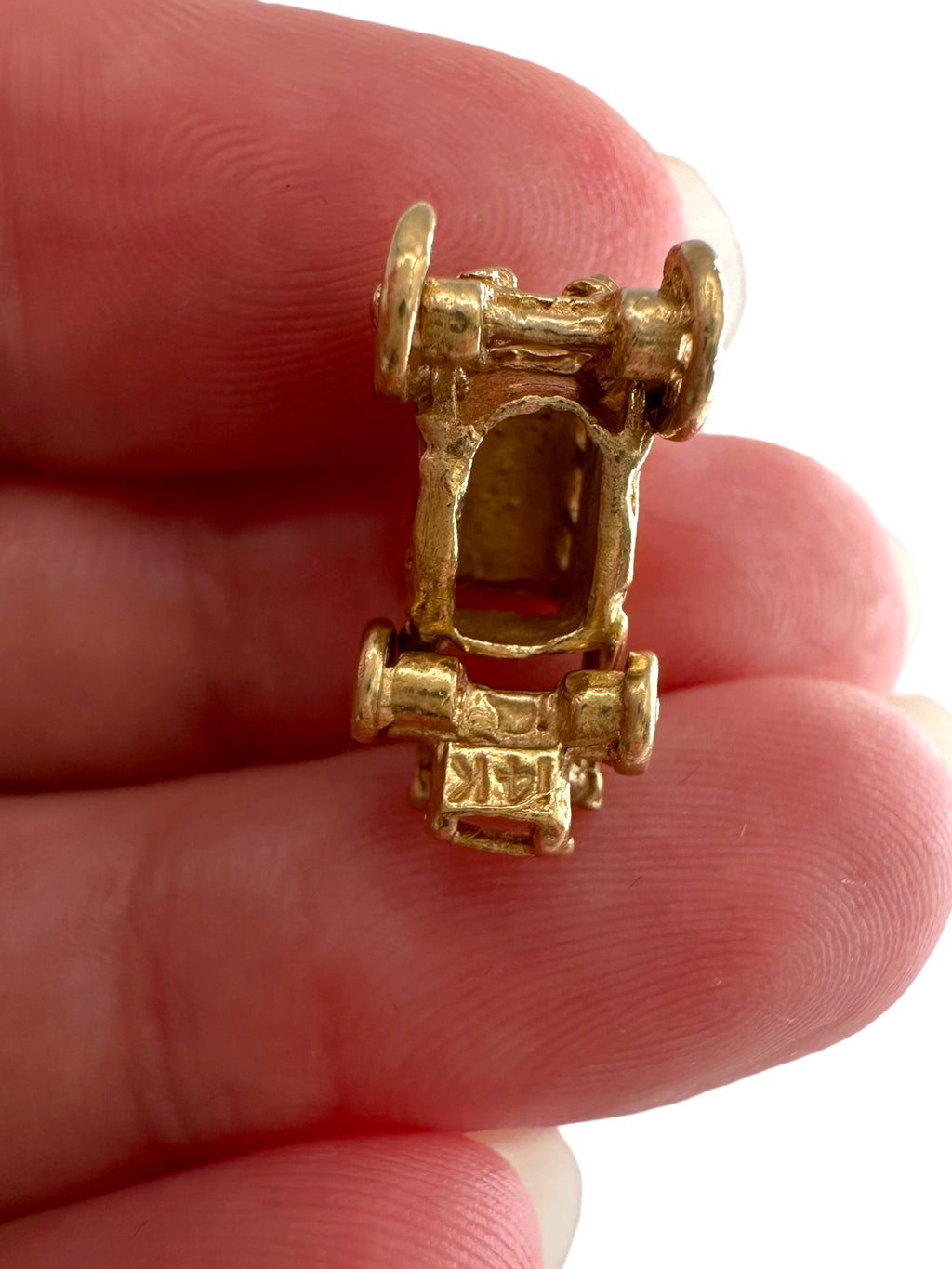 14k Carriage Charm