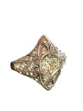 Art Deco Platinum Diamond Ring