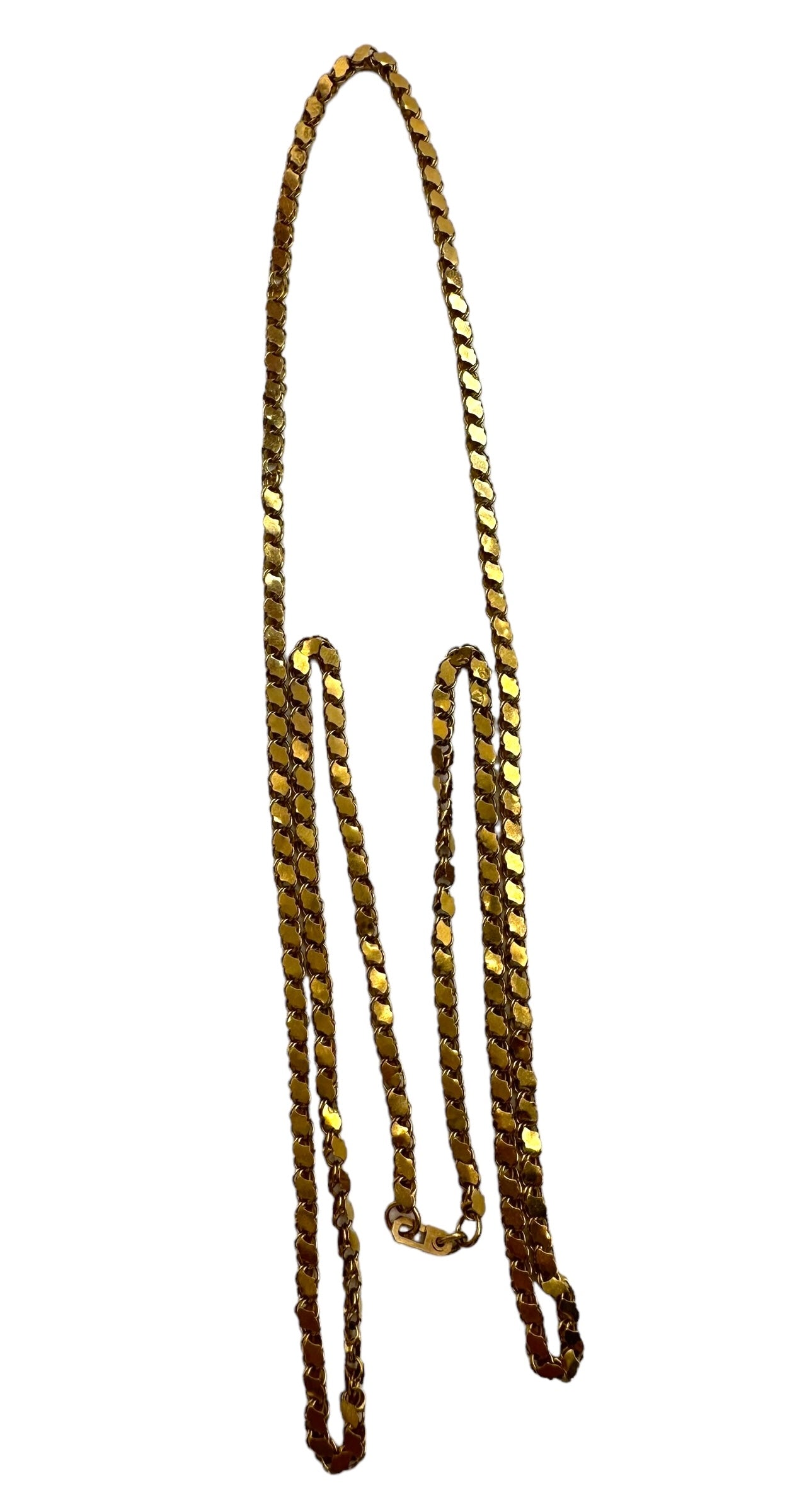 18k Damascus Link Necklace