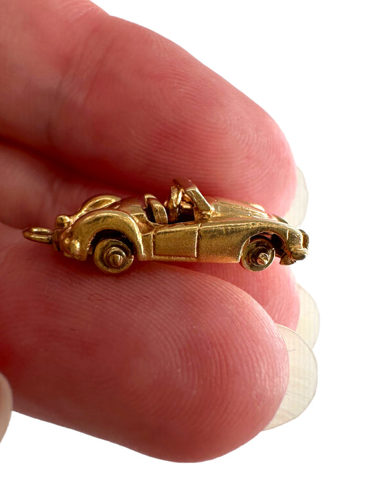 14k Convertible Car Charm