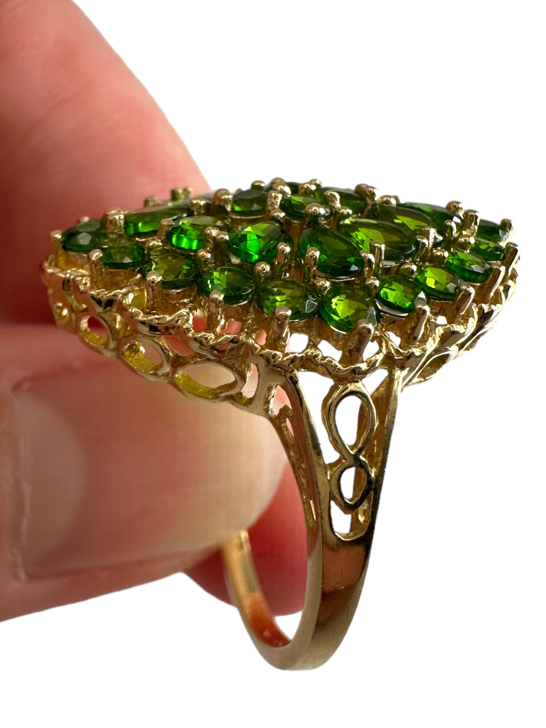 14k Tsavorite Garnet Ring