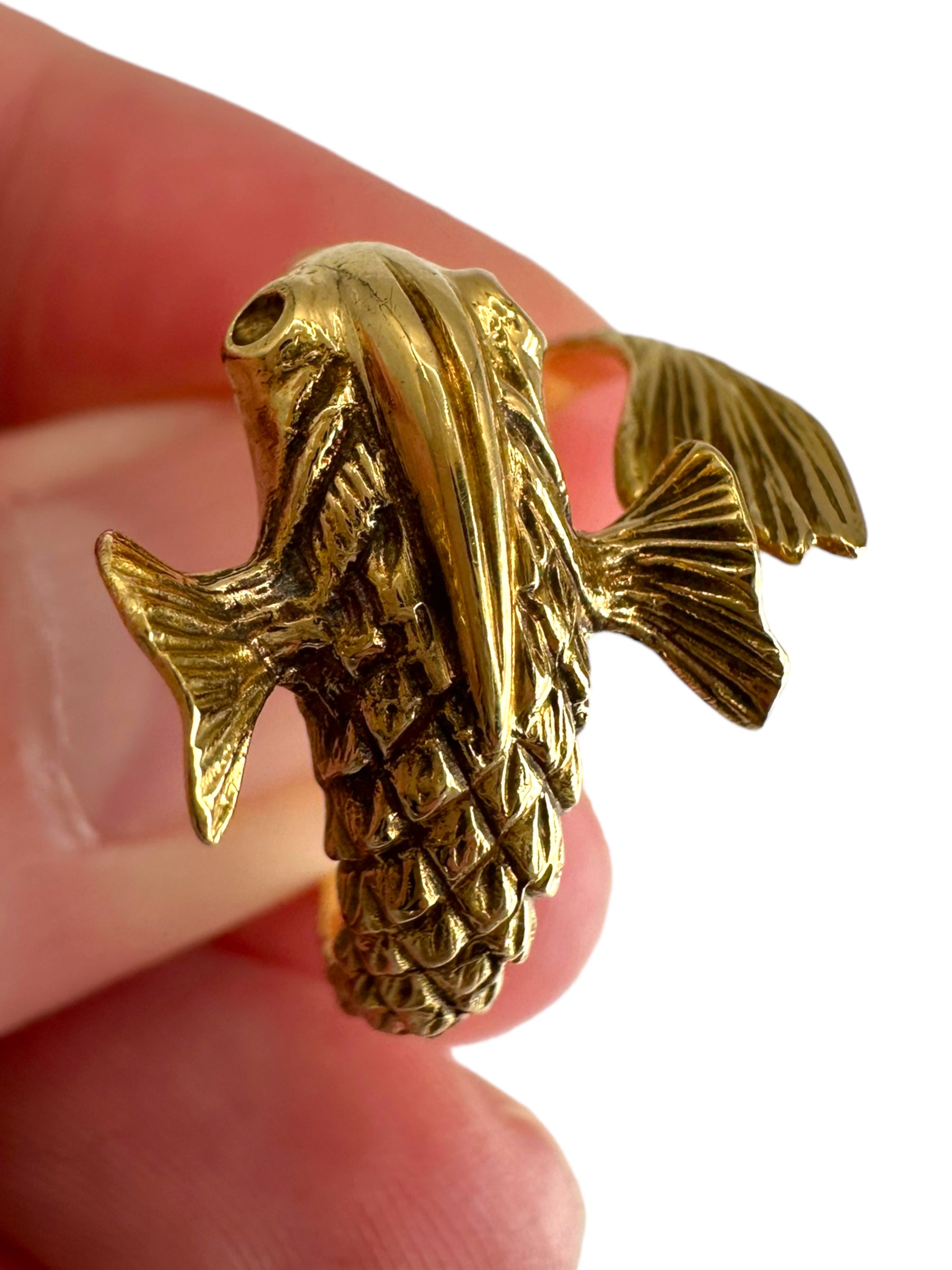 18k Koi Fish Wrap Ring